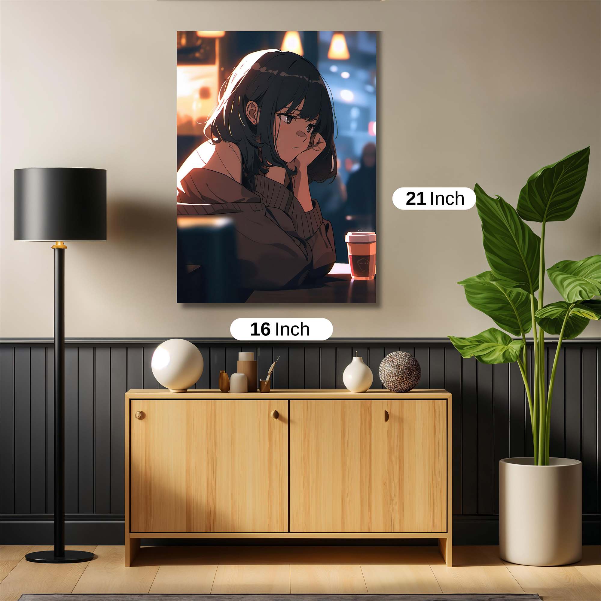 Night Reflection Safe Wall Magnetic / M