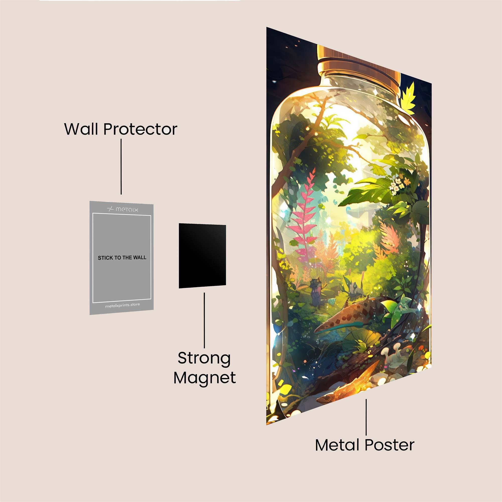 Eco Dream Safe Wall Magnetic / M