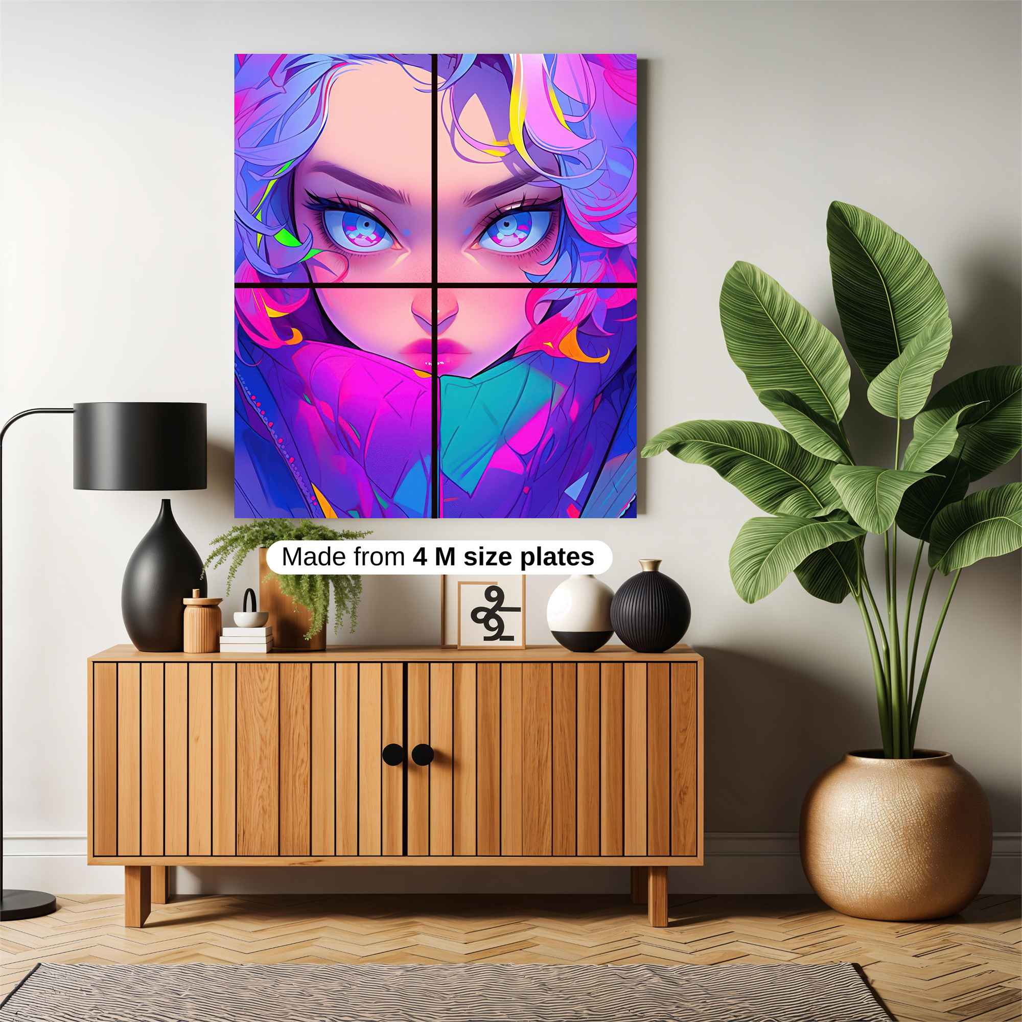 Neon Enigma Safe Wall Magnetic / M