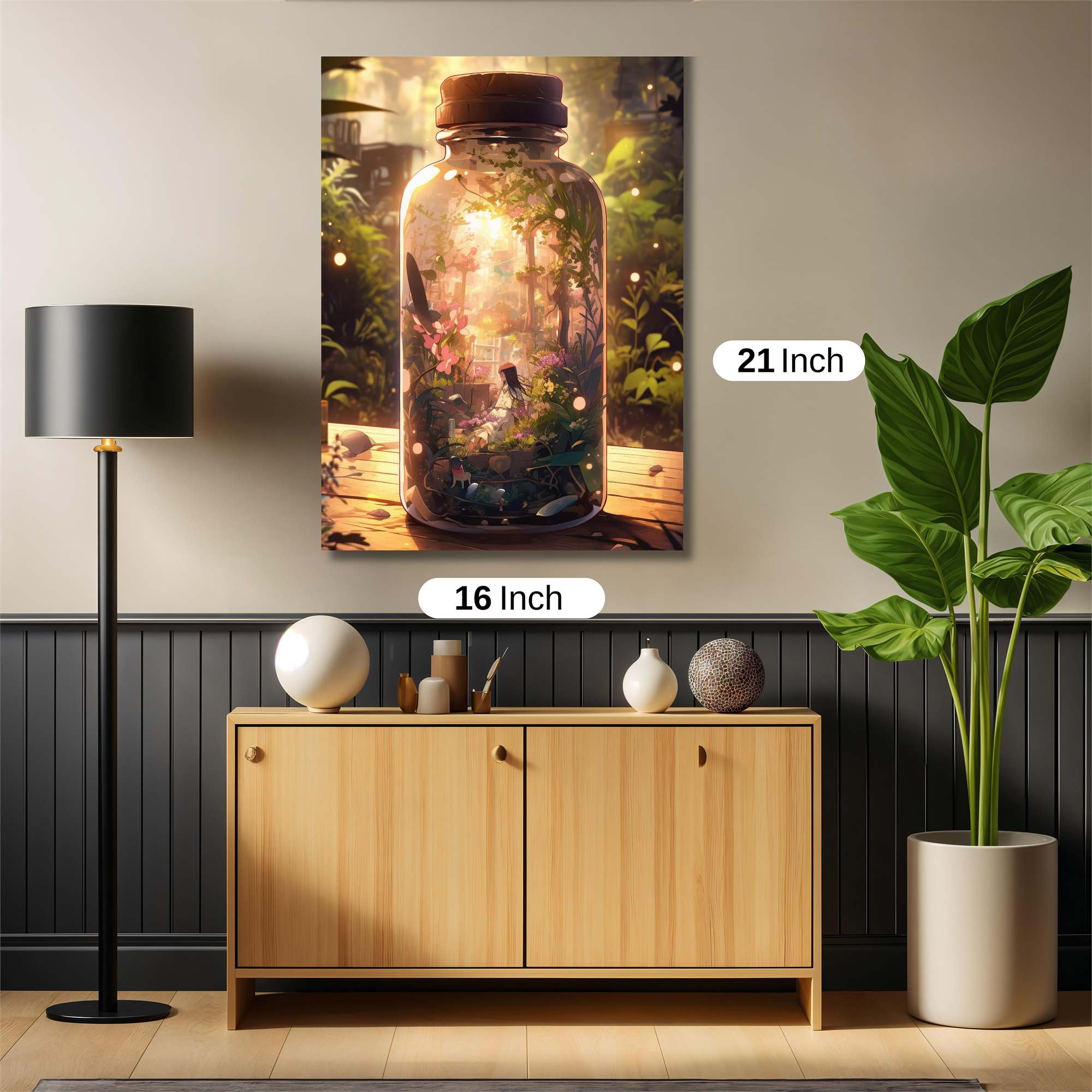 Forest Serenity Safe Wall Magnetic / M