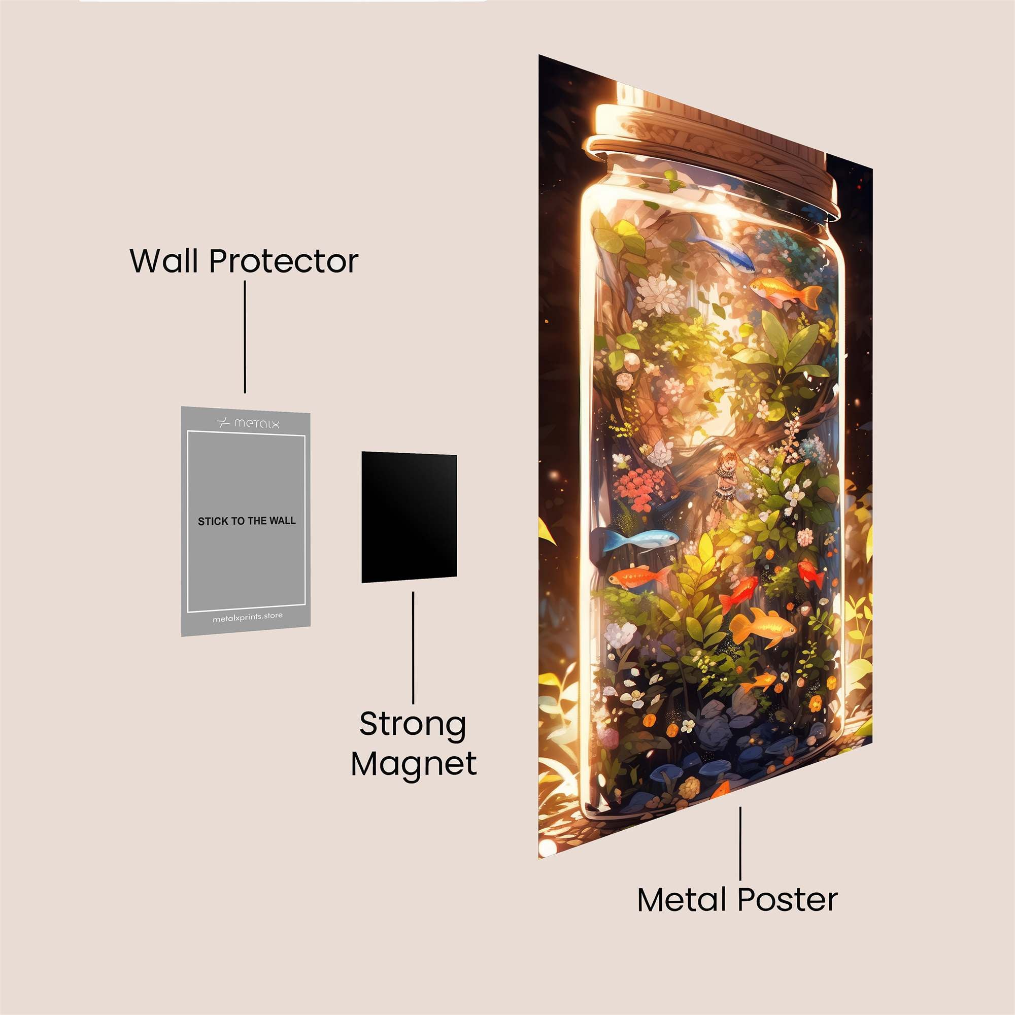 EcoDream Safe Wall Magnetic / M