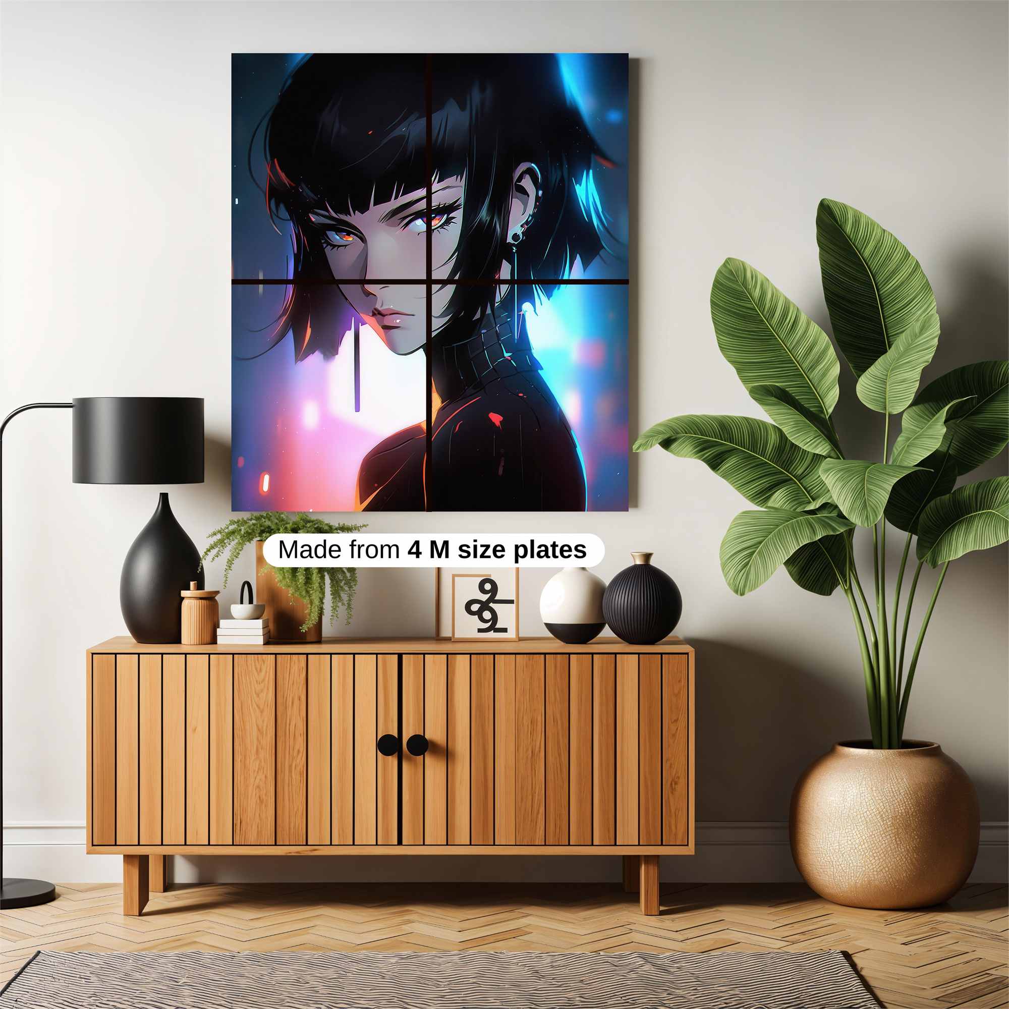 Cyber Enigma Safe Wall Magnetic / M