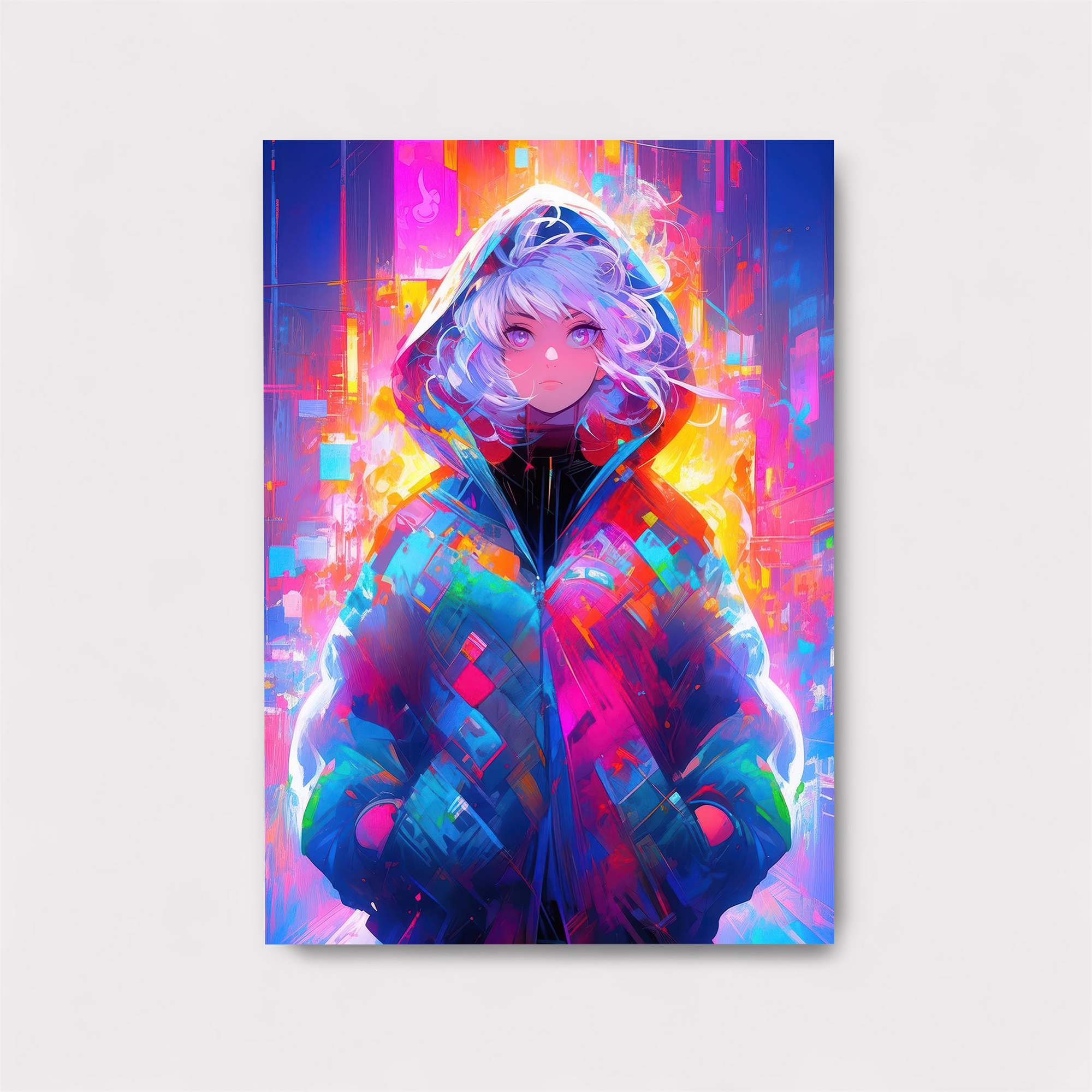 Neon Serenity Safe Wall Magnetic / M