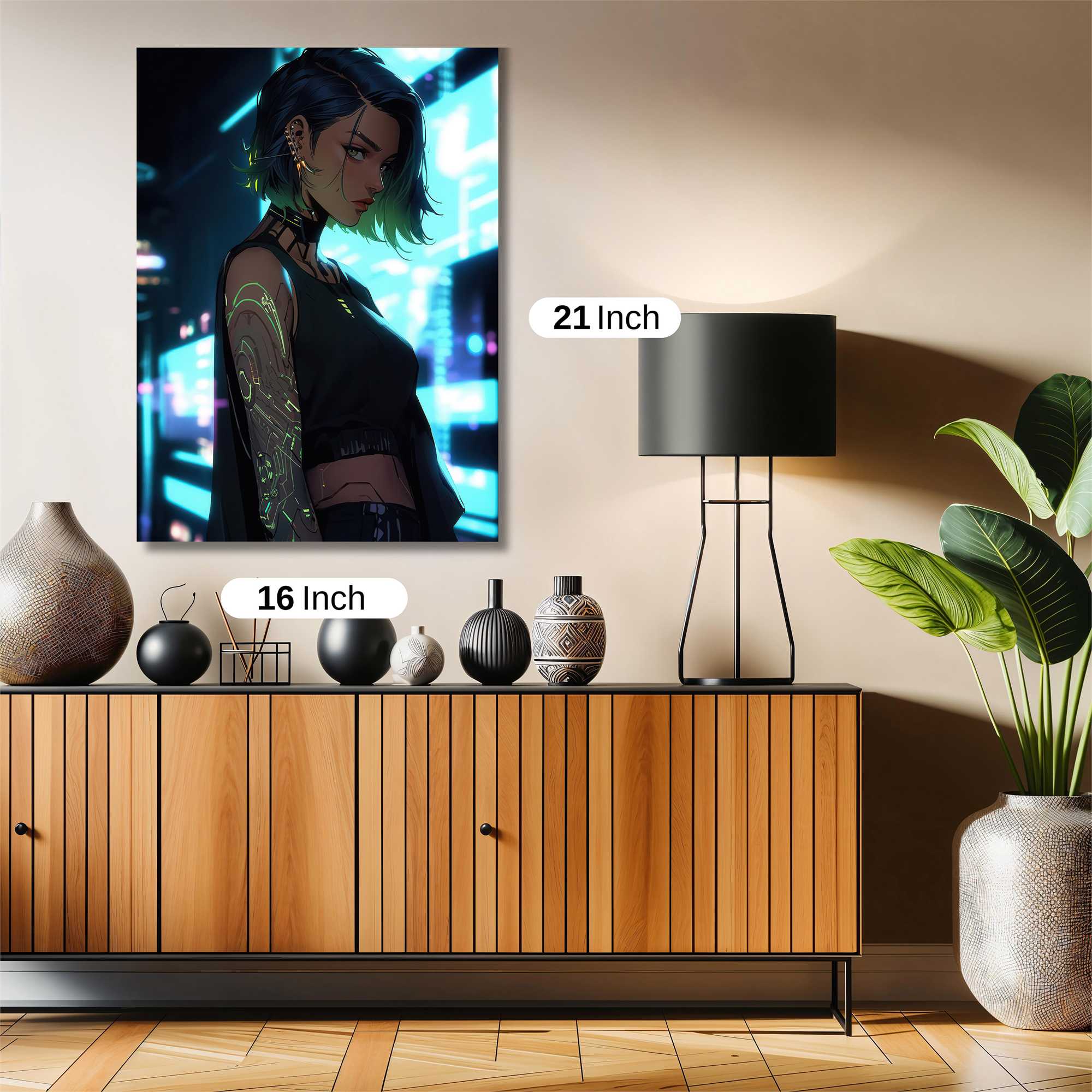 Cyber Enigma Safe Wall Magnetic / M