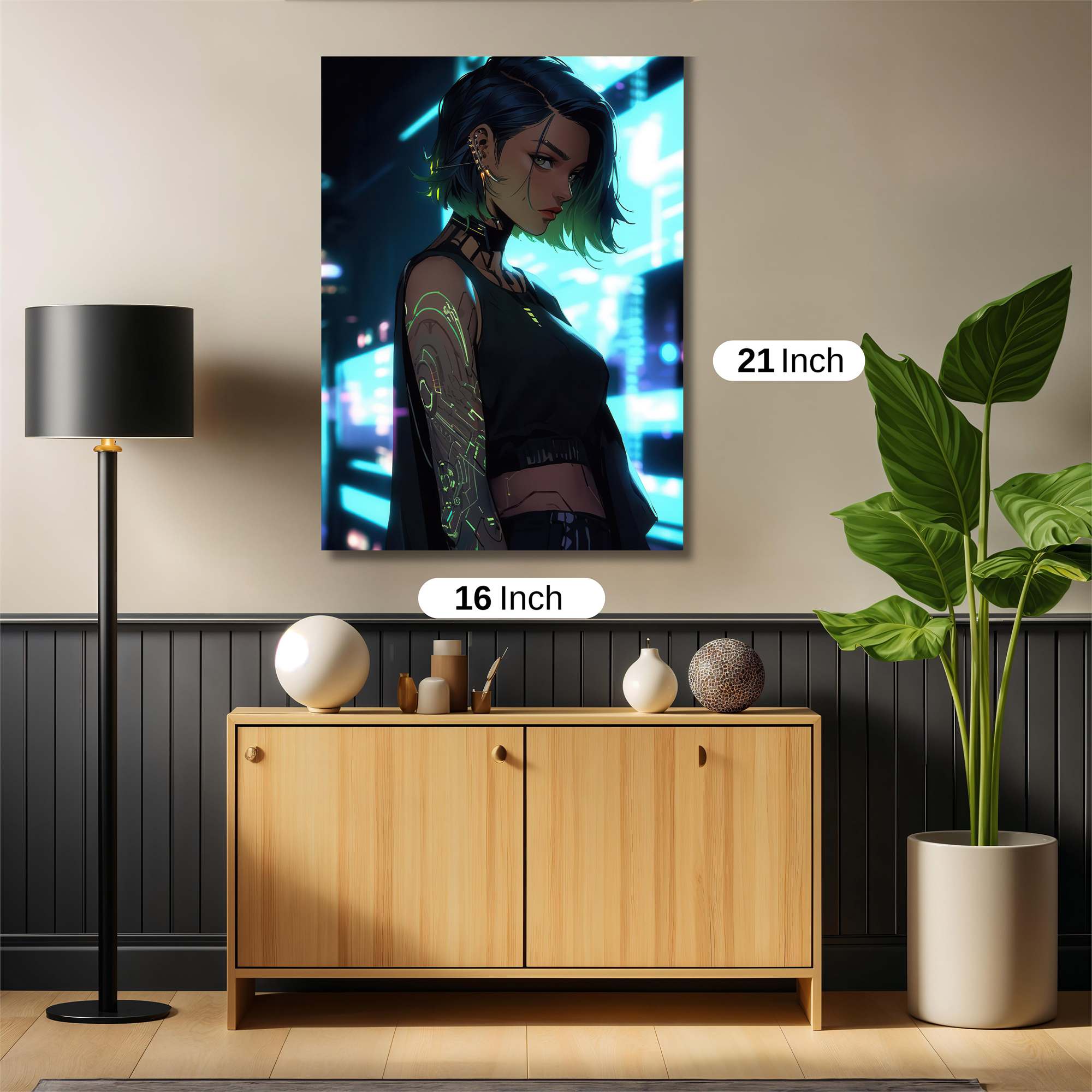 Cyber Enigma Safe Wall Magnetic / M