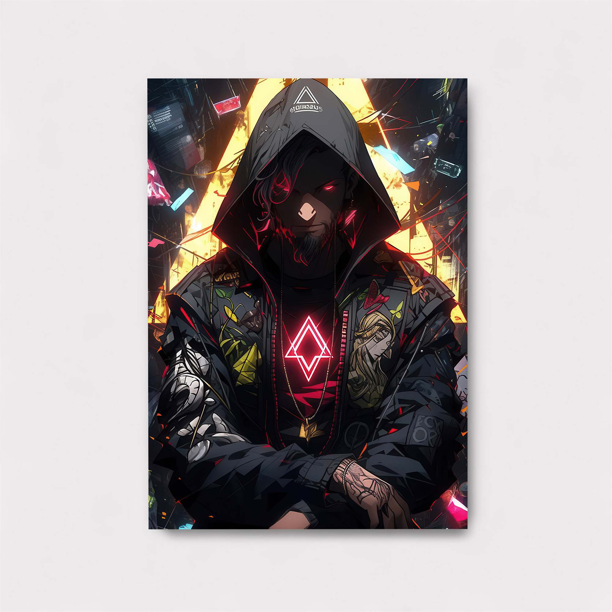 Neon Rebel Safe Wall Magnetic / M