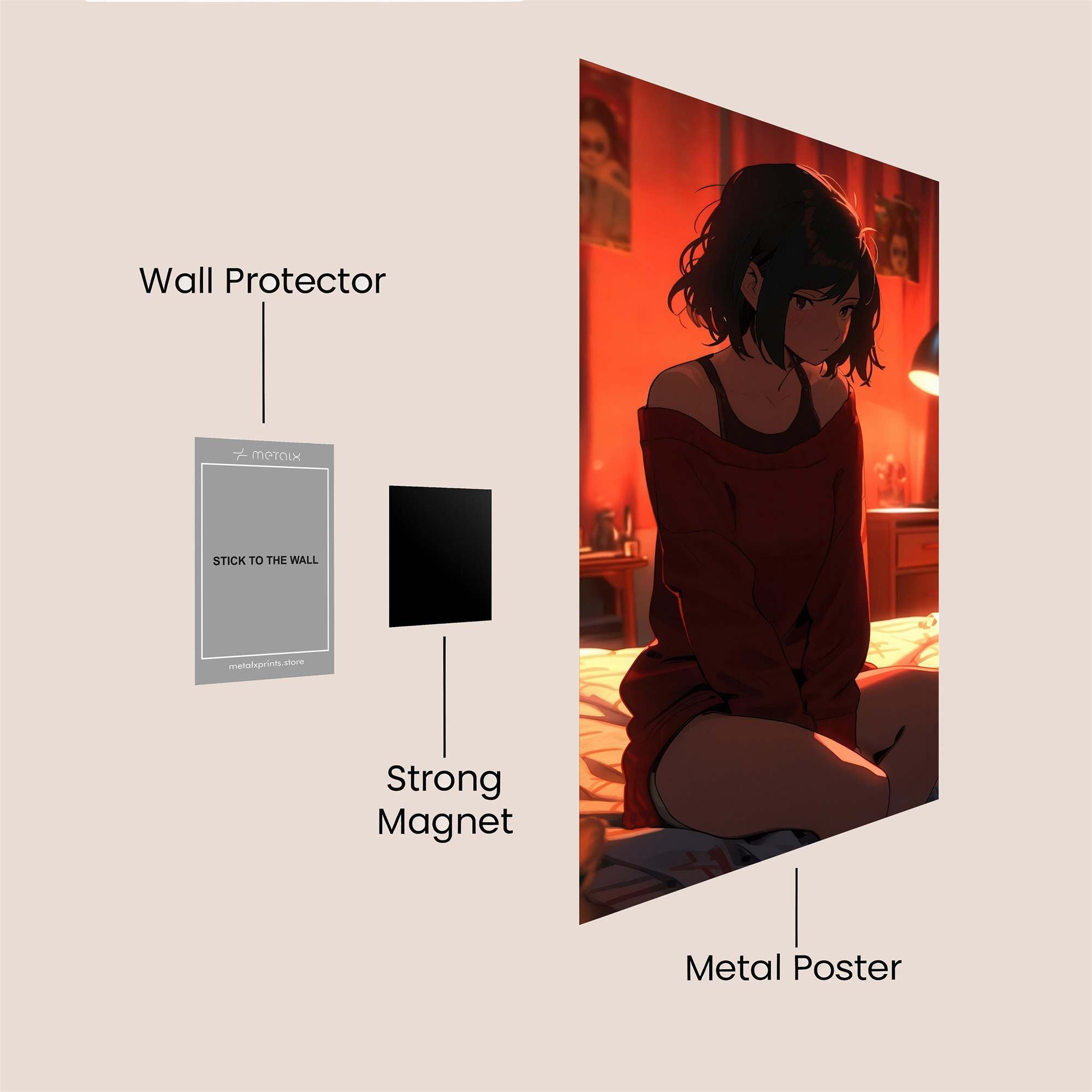Twilight Solitude Safe Wall Magnetic / M