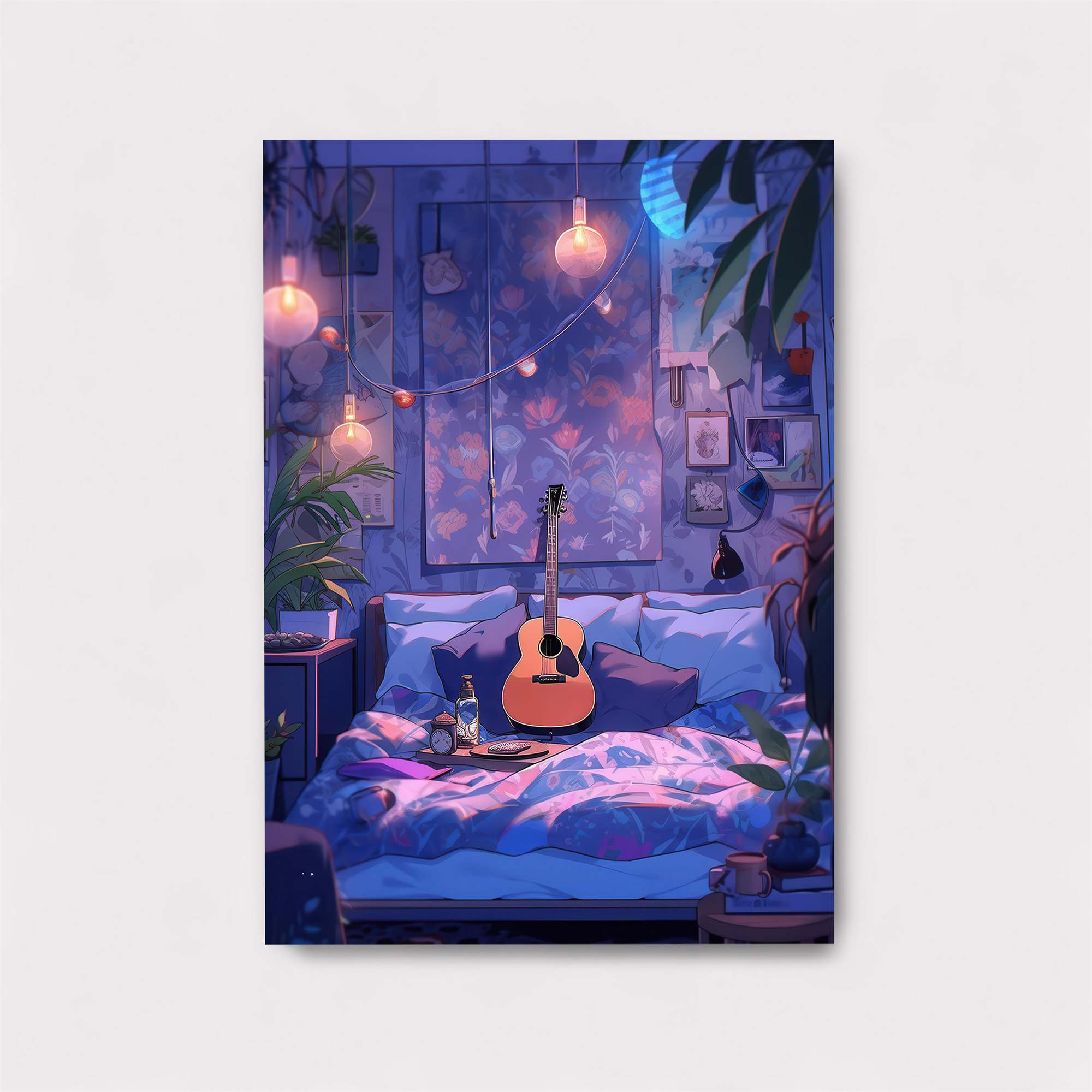 Guitar Serenity Safe Wall Magnetic / M