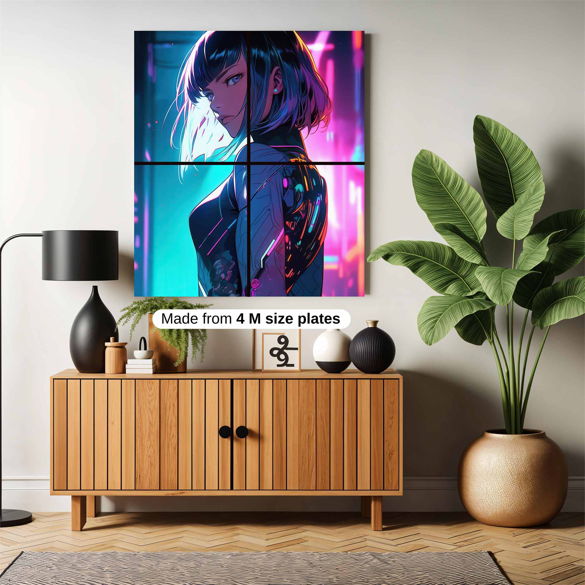 Cyber Enigma Safe Wall Magnetic / M