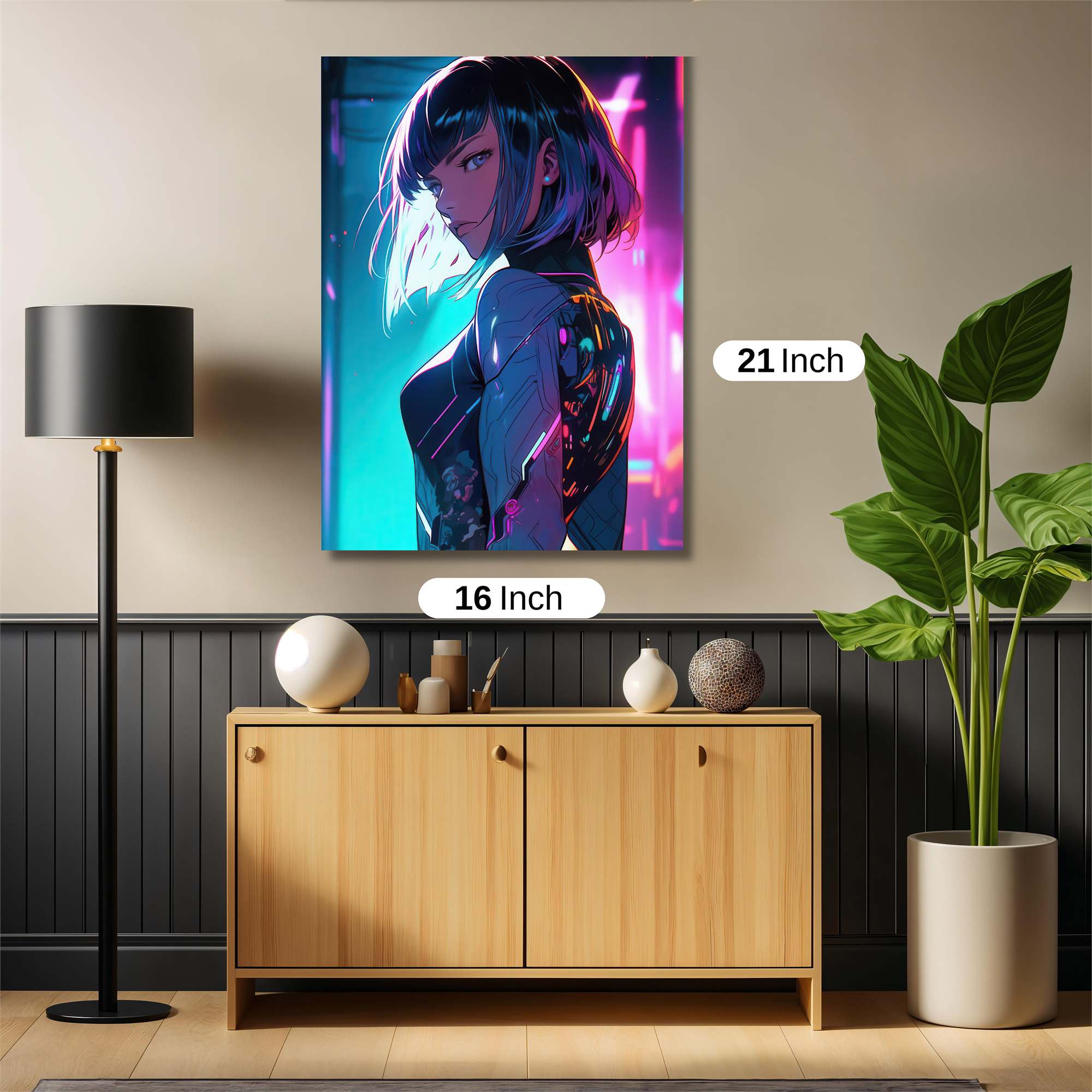 Cyber Enigma Safe Wall Magnetic / M