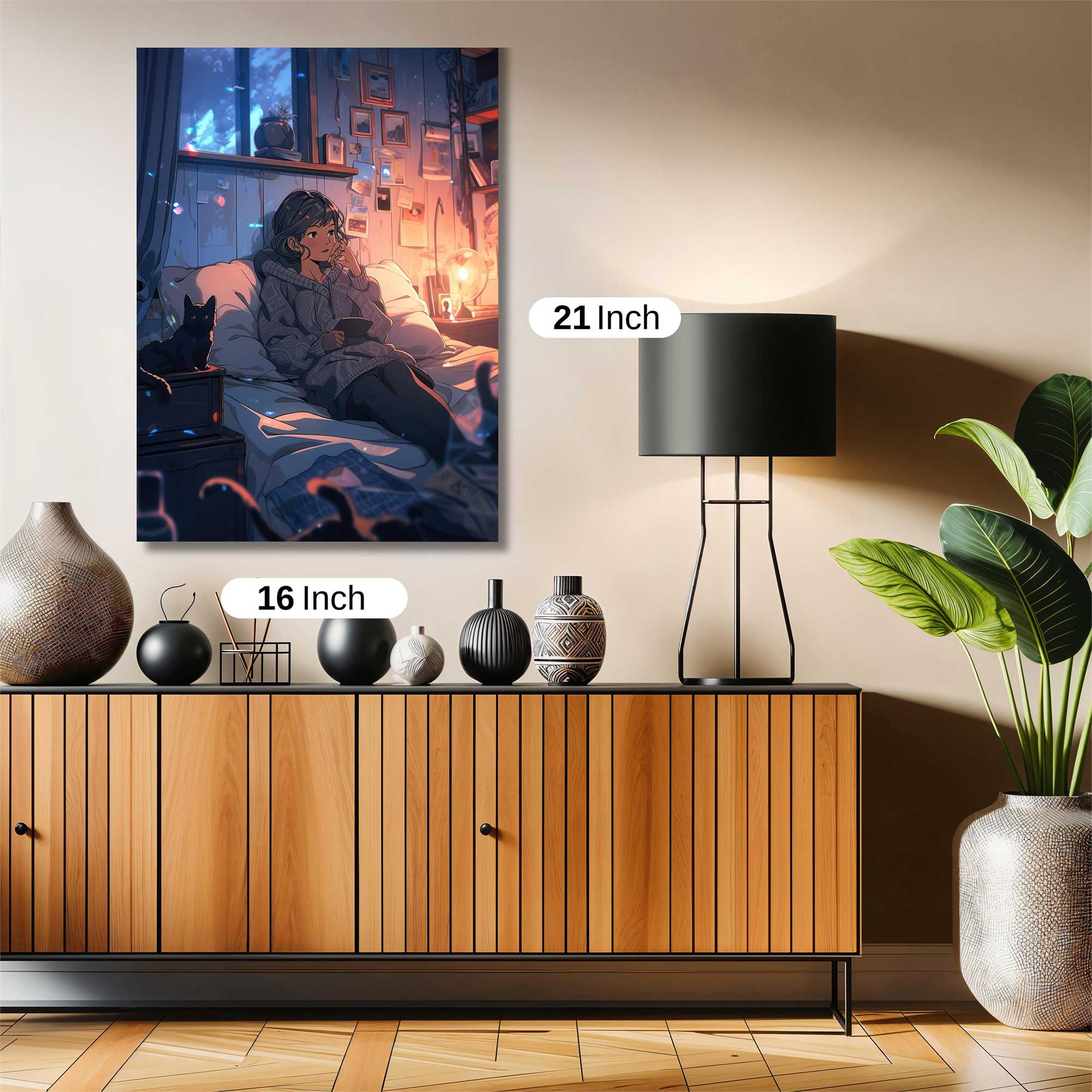 Cozy Solitude Safe Wall Magnetic / M