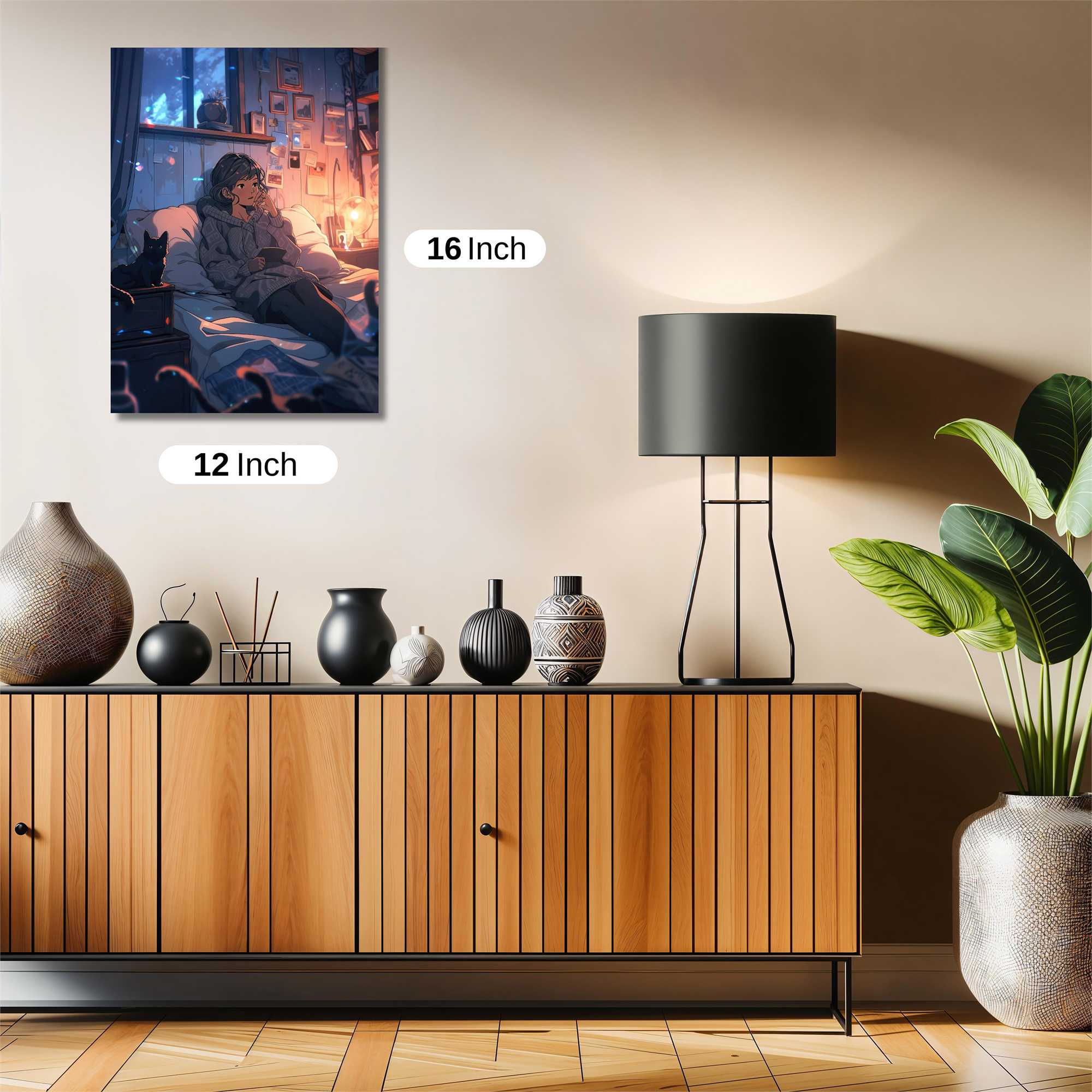 Cozy Solitude Safe Wall Magnetic / M