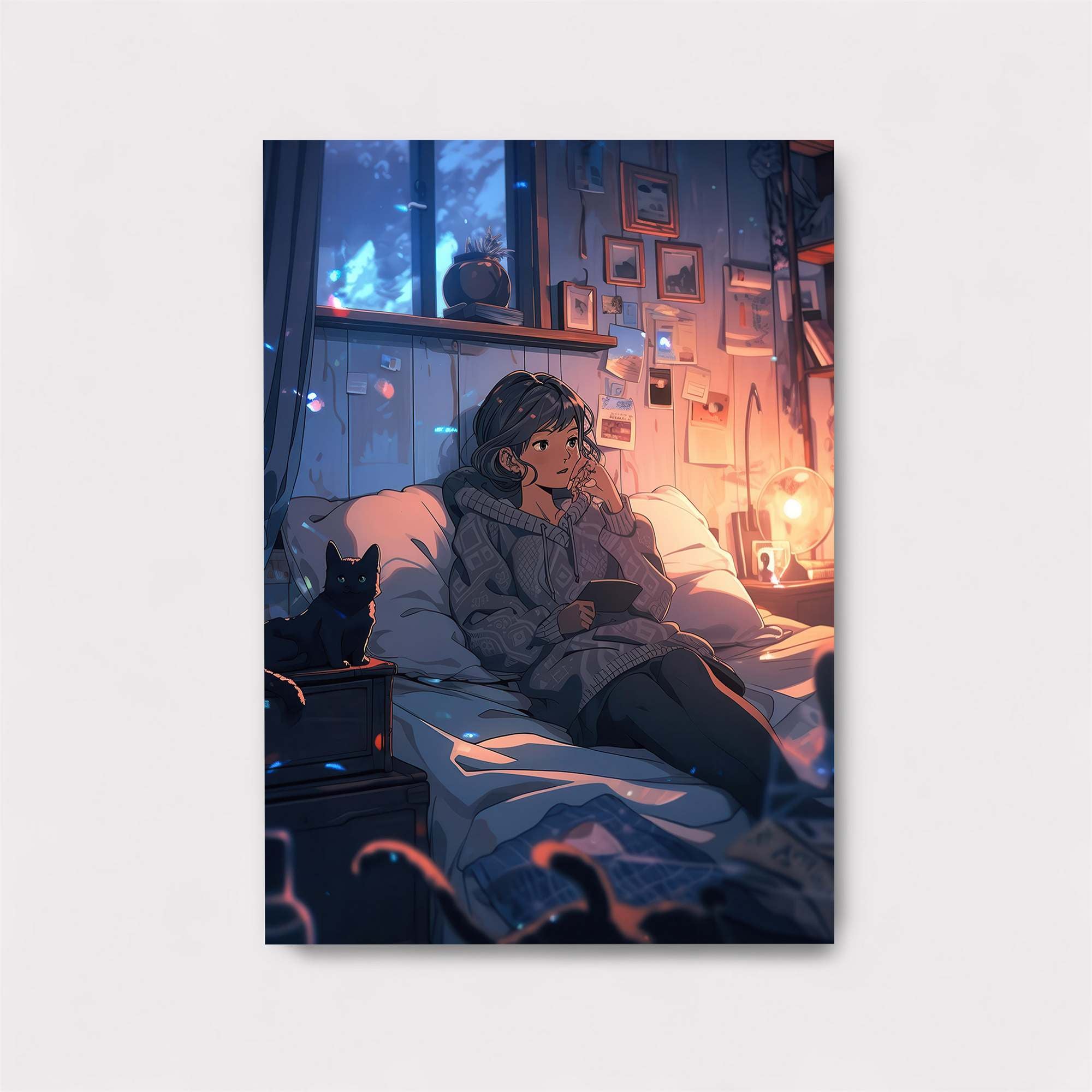 Cozy Solitude Safe Wall Magnetic / M