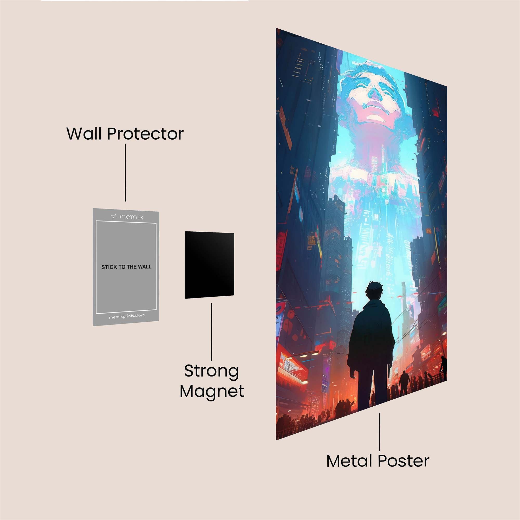 Cyber Dream Safe Wall Magnetic / M