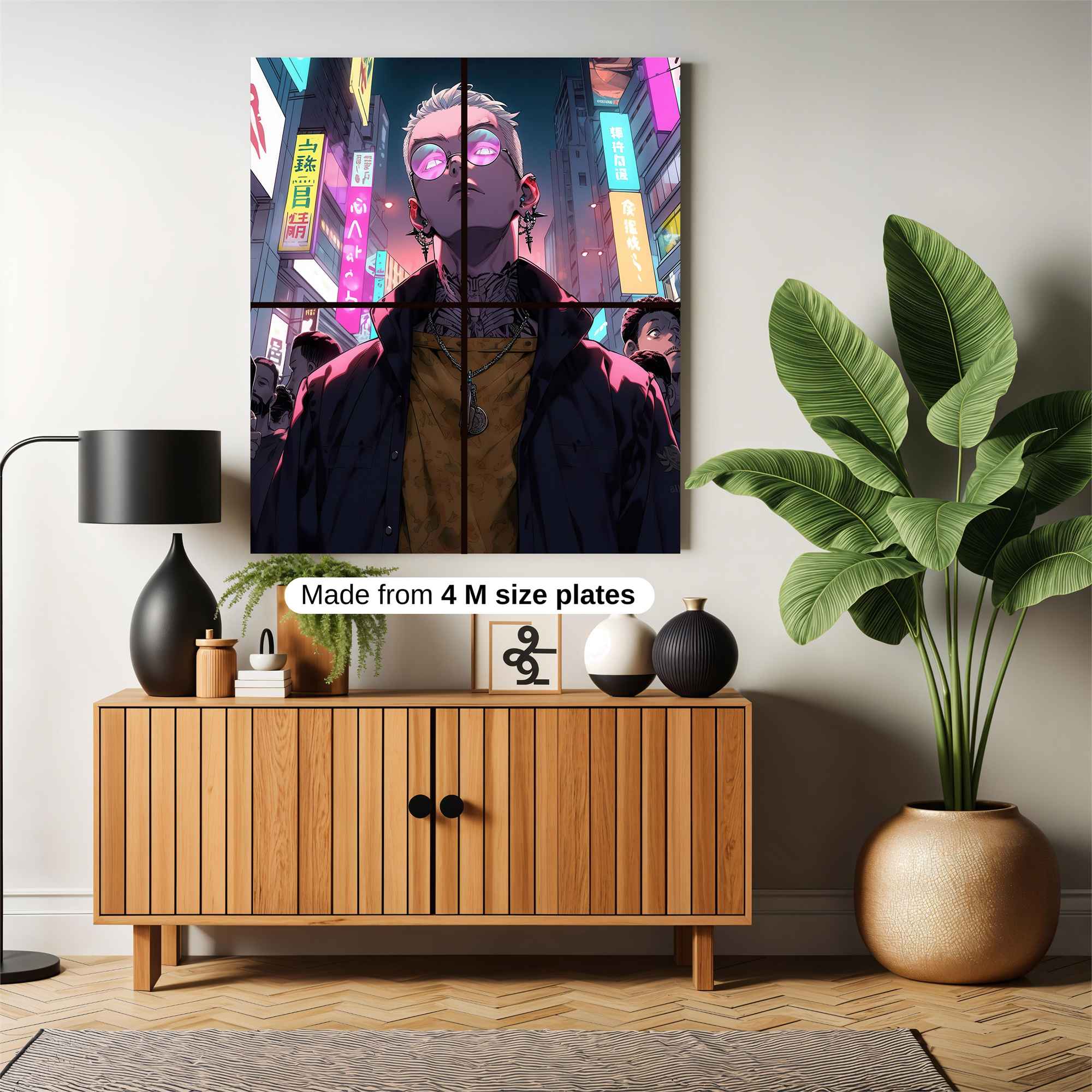 Cyber Rebel Safe Wall Magnetic / M