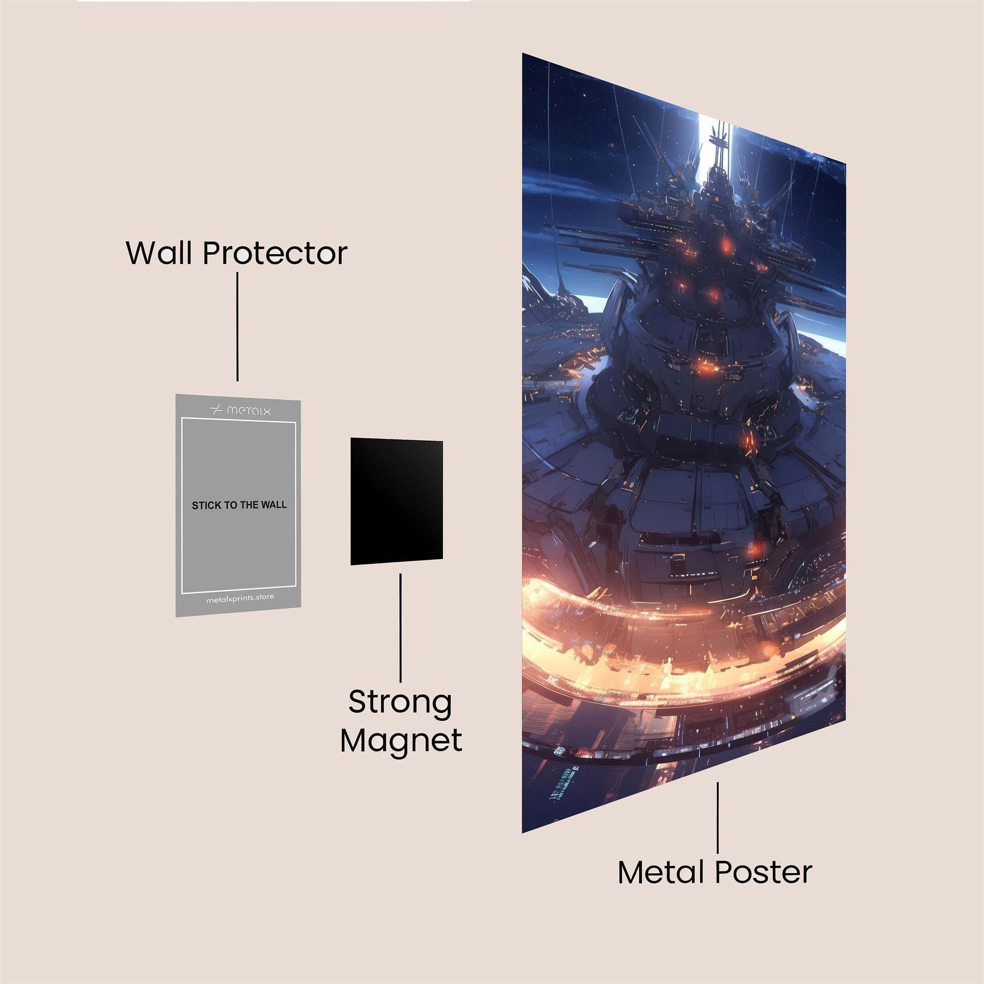 Starforge Majesty Safe Wall Magnetic / M
