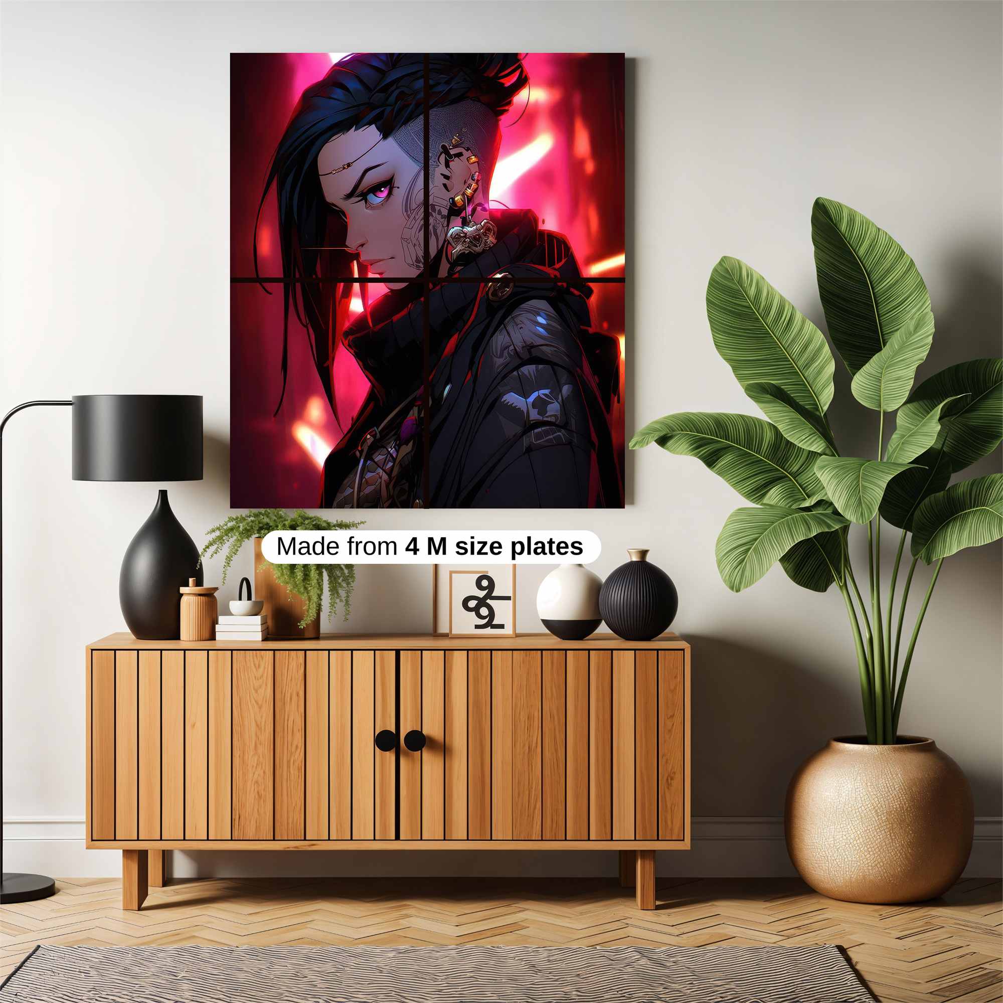 Cyber Enigma Safe Wall Magnetic / M