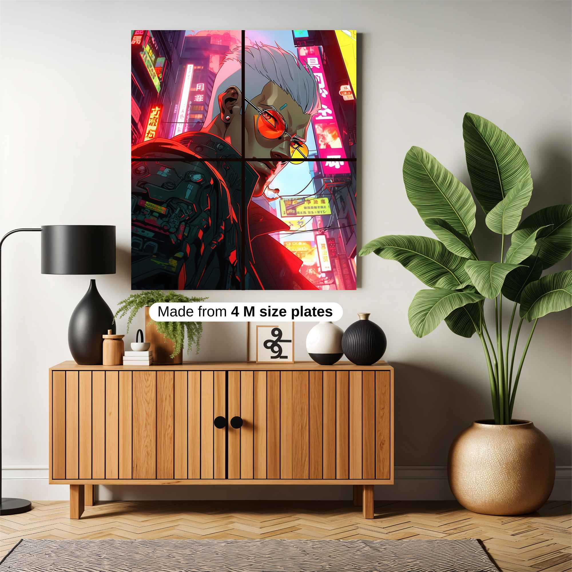 Cyberpunk Intensity Safe Wall Magnetic / M