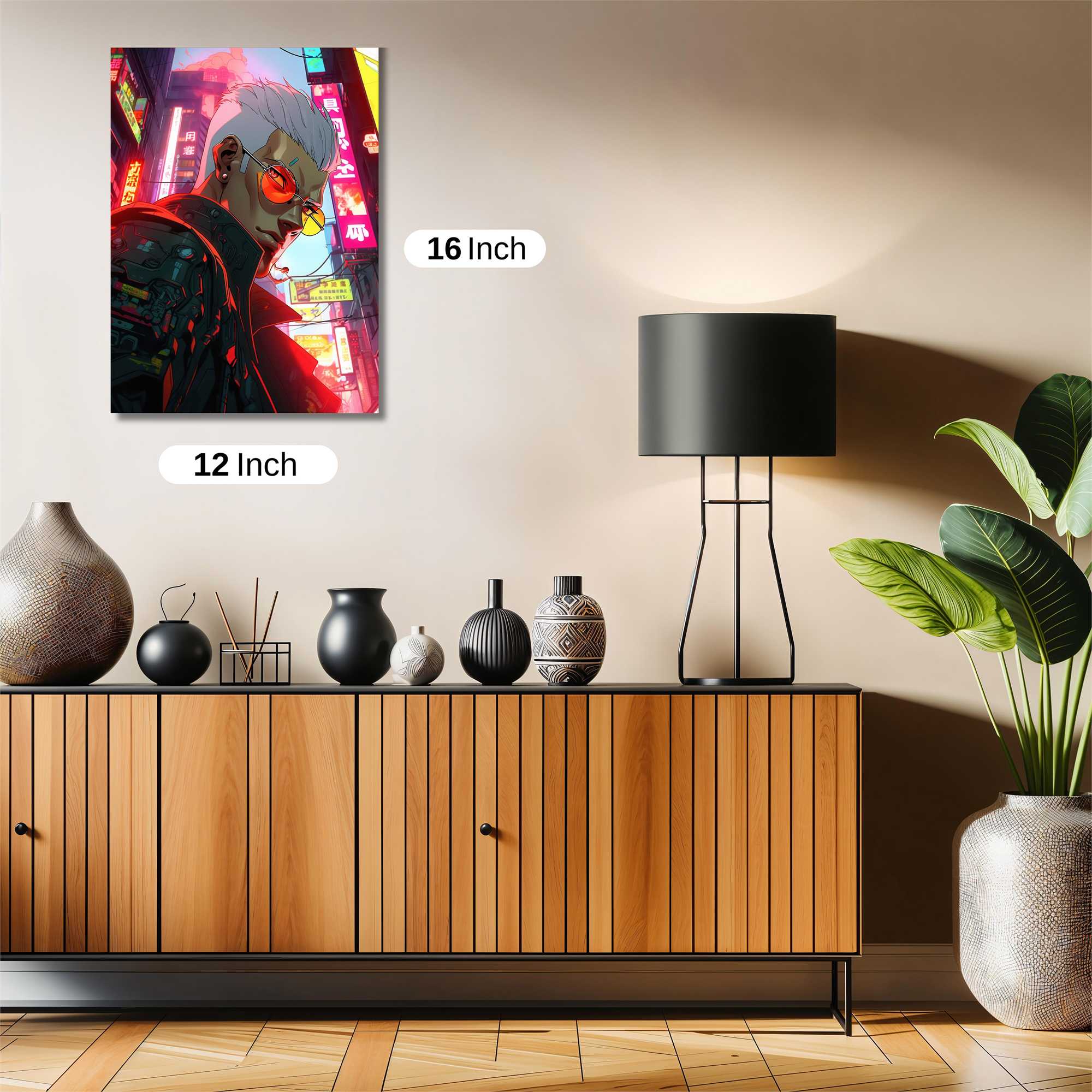 Cyberpunk Intensity Safe Wall Magnetic / M