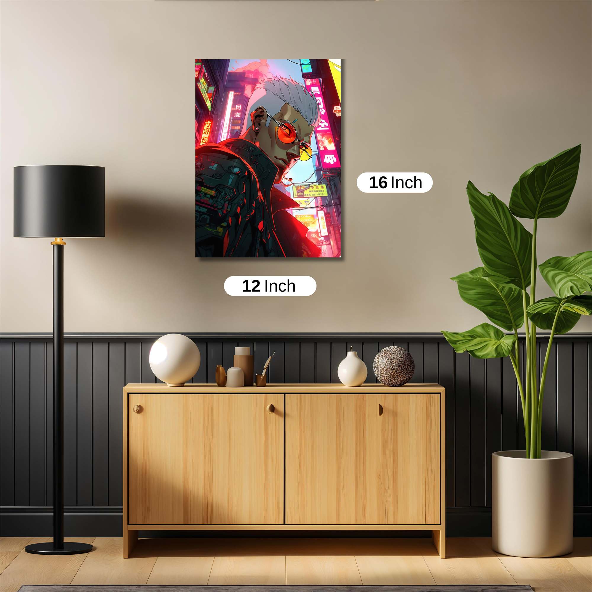 Cyberpunk Intensity Safe Wall Magnetic / M