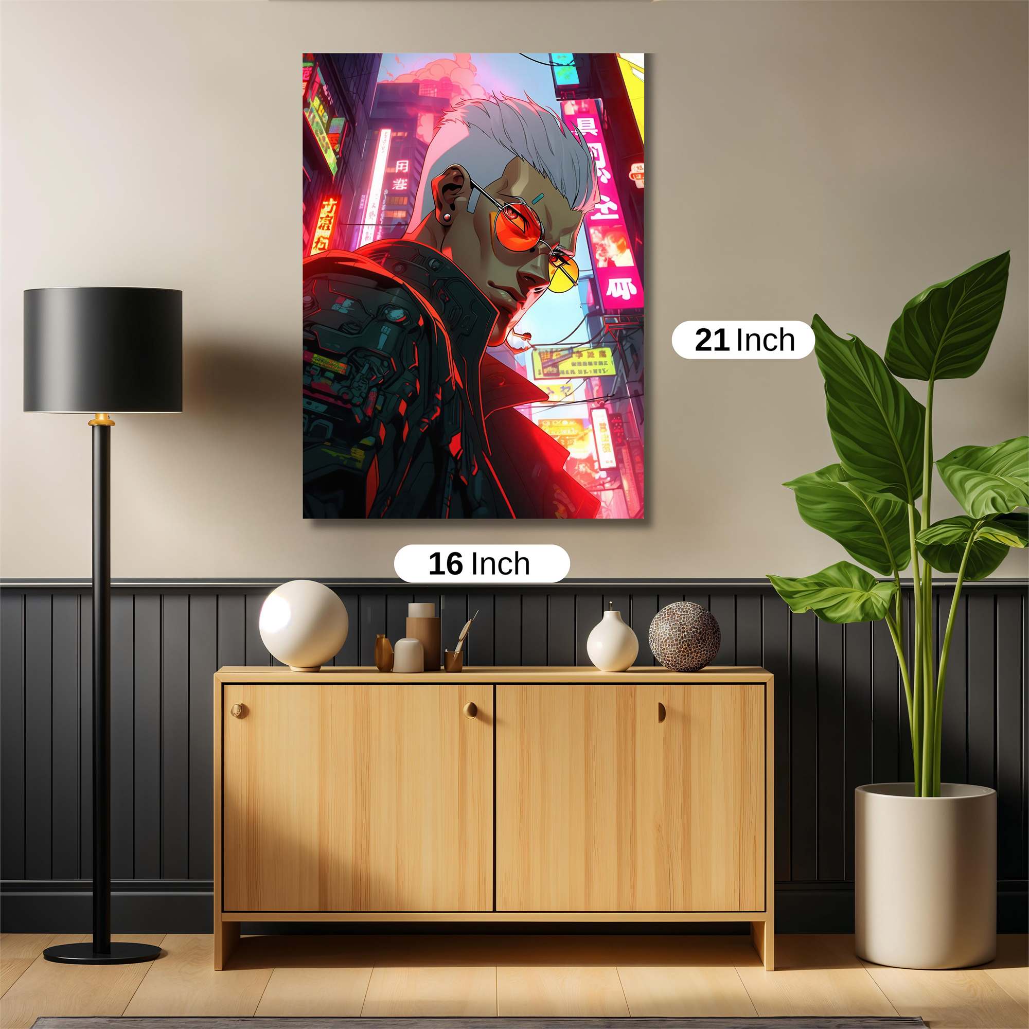 Cyberpunk Intensity Safe Wall Magnetic / M