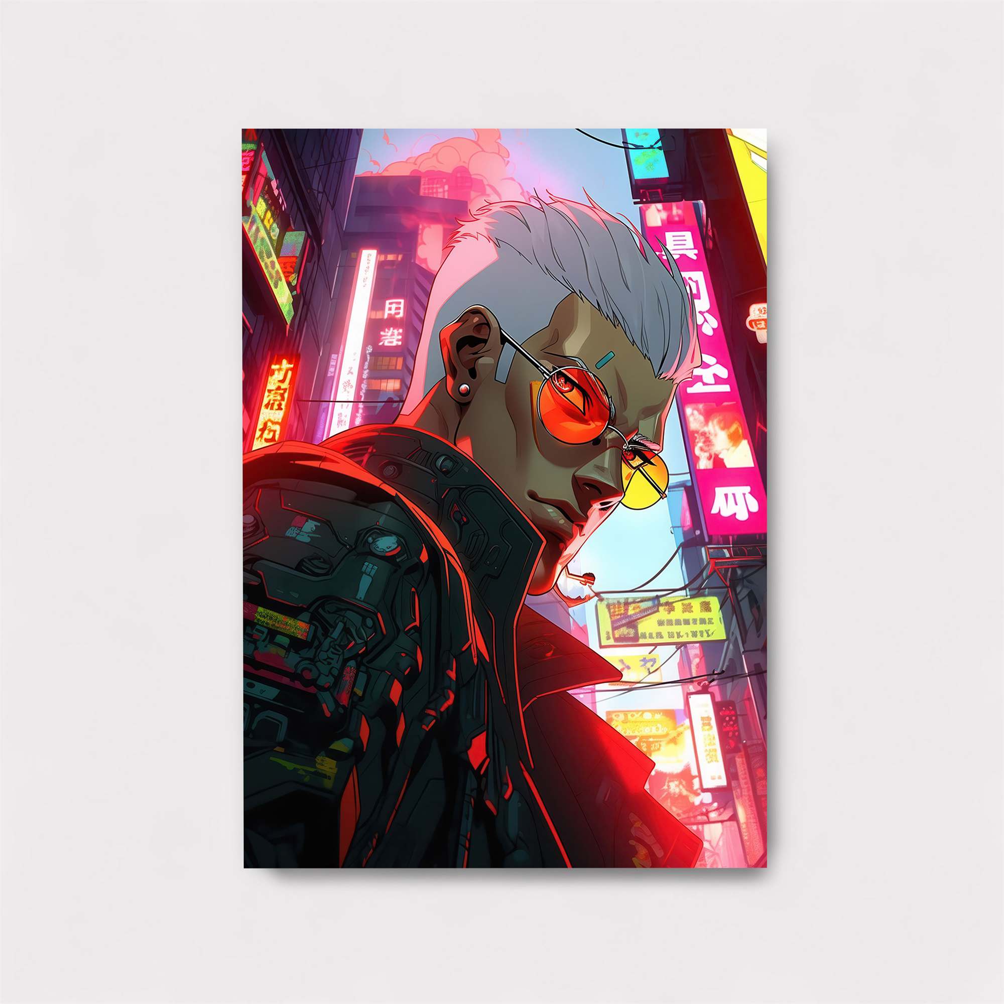 Cyberpunk Intensity Safe Wall Magnetic / M