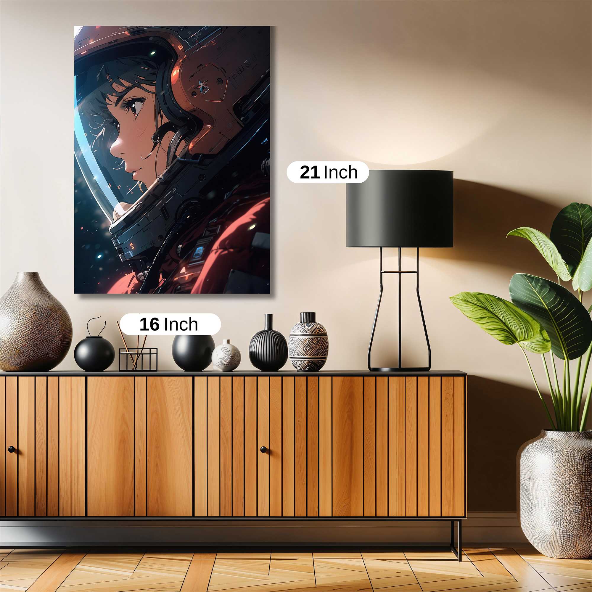 Astronaut Serene Safe Wall Magnetic / M