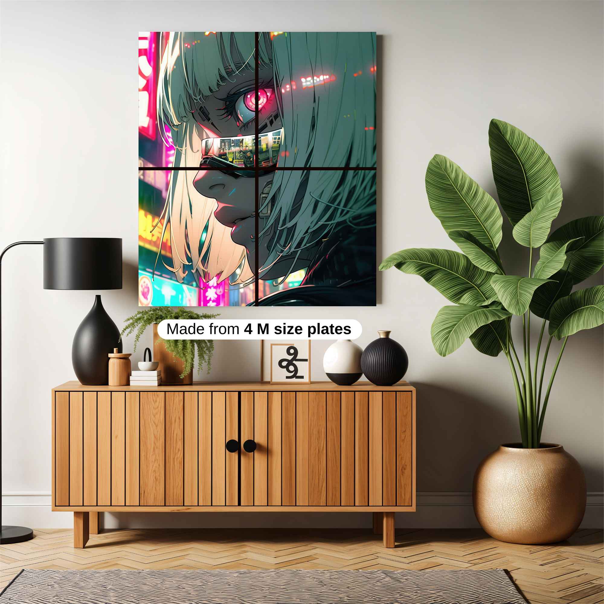 Cyber Enigma Safe Wall Magnetic / M