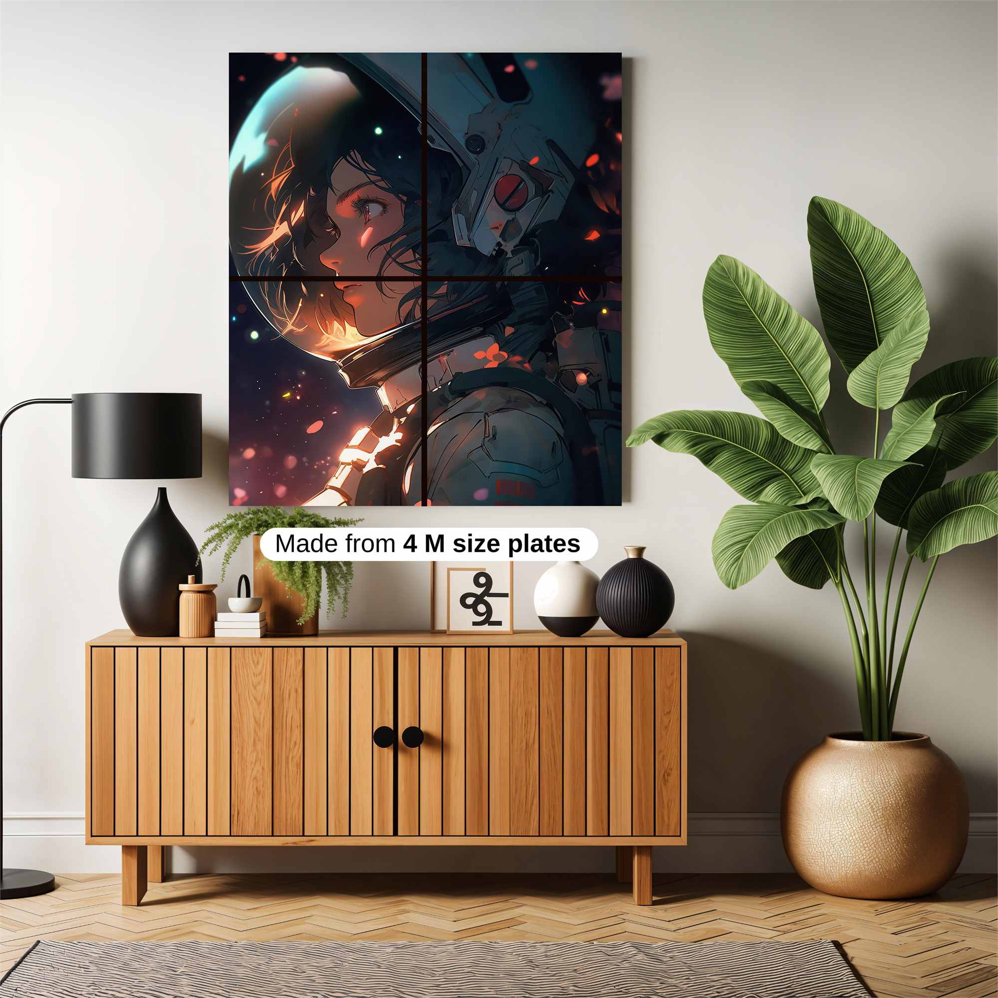 Astronaut Dream Safe Wall Magnetic / M