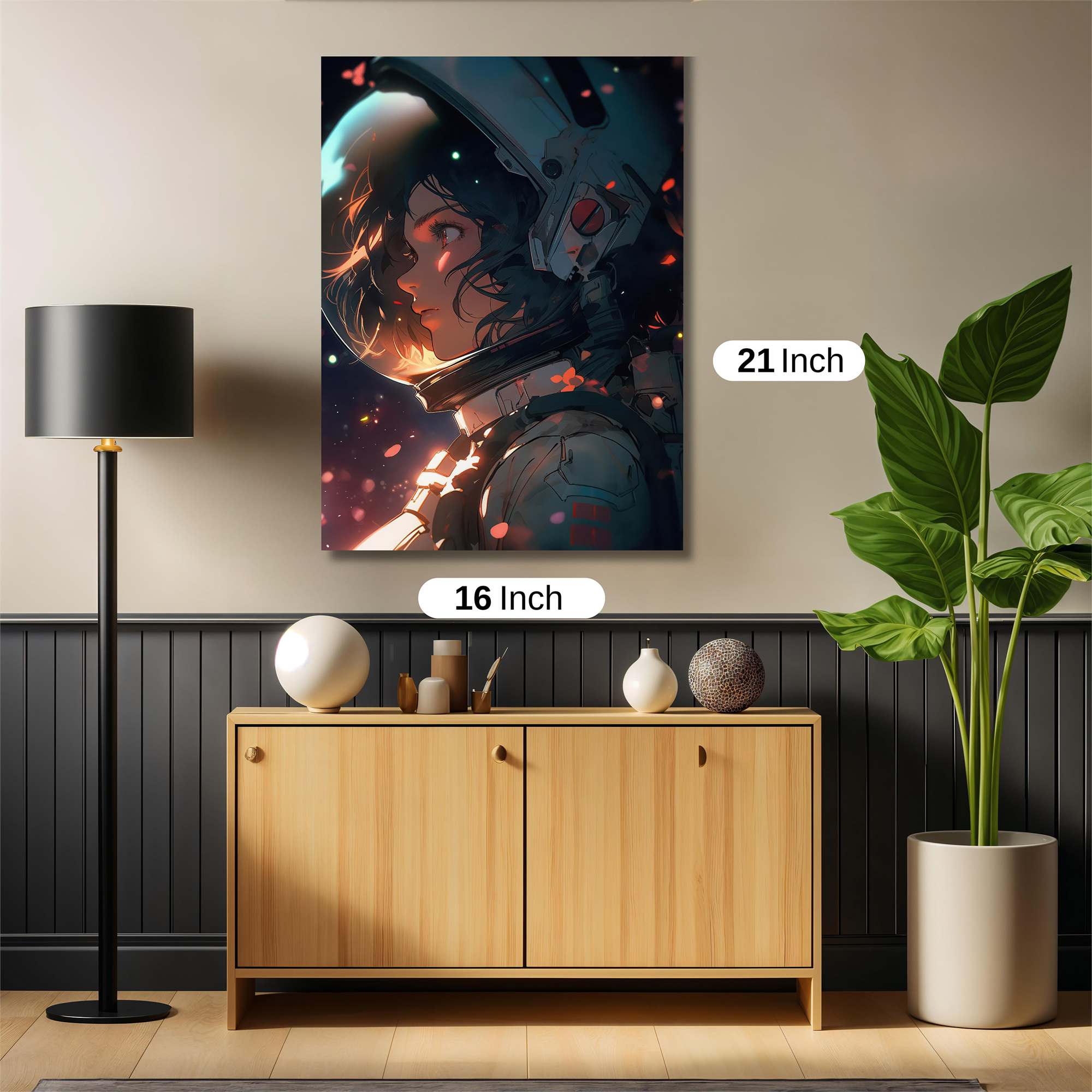 Astronaut Dream Safe Wall Magnetic / M