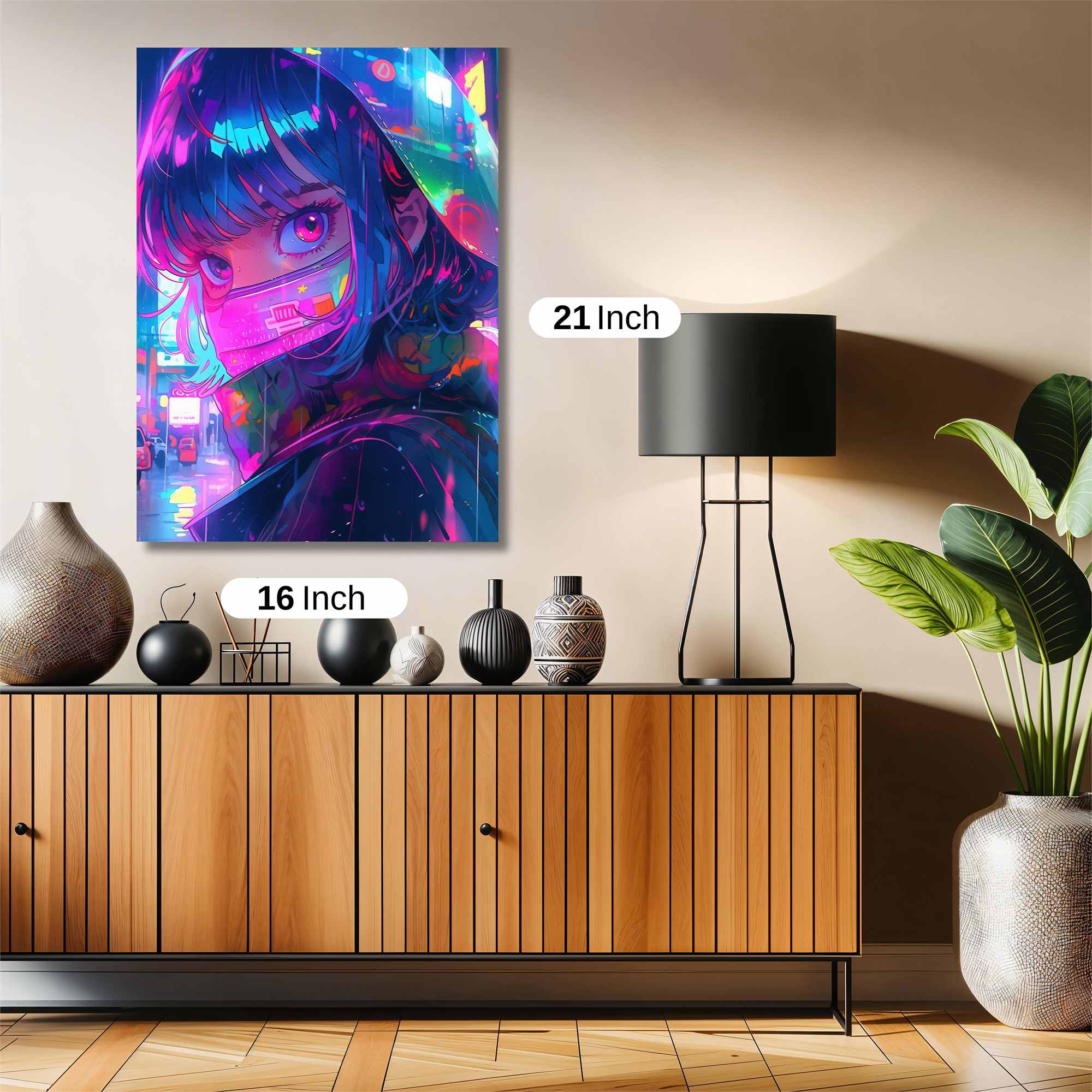 Neon Mystery Safe Wall Magnetic / M