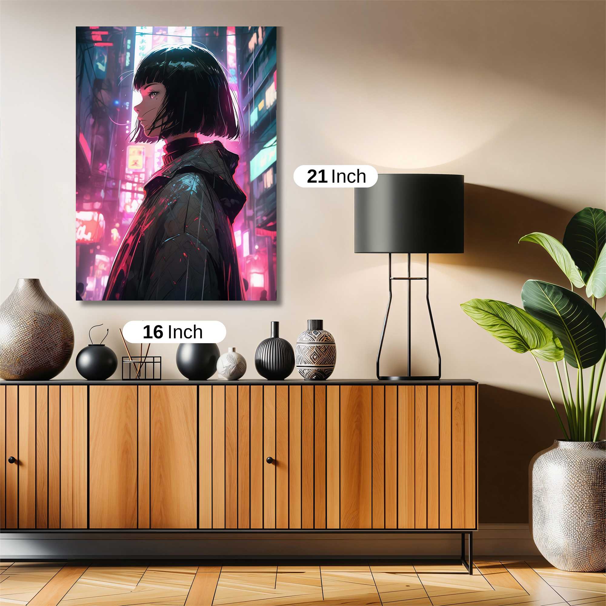 Cyberpunk Solitude Safe Wall Magnetic / M