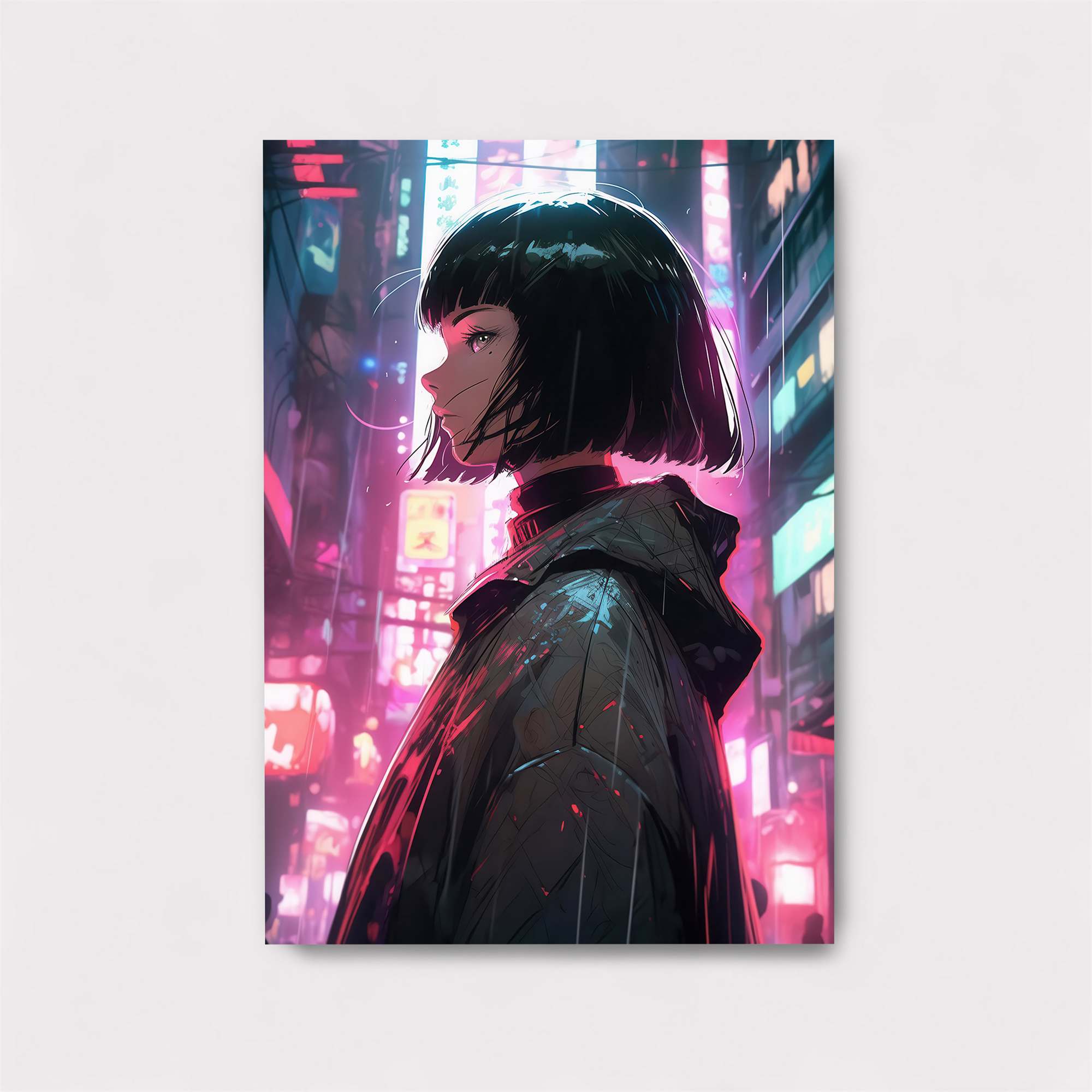 Cyberpunk Solitude Safe Wall Magnetic / M