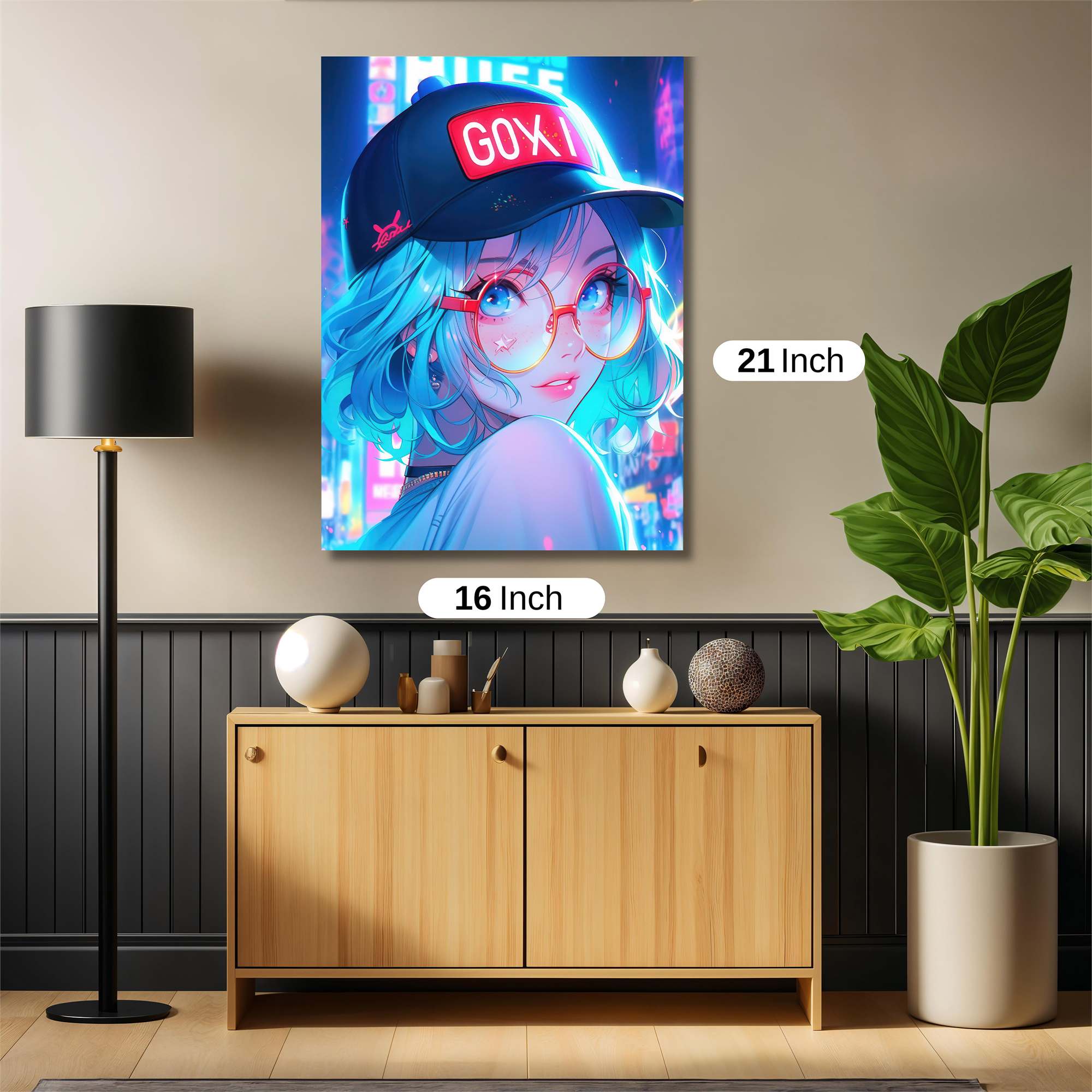 Neon Dreamer Safe Wall Magnetic / M