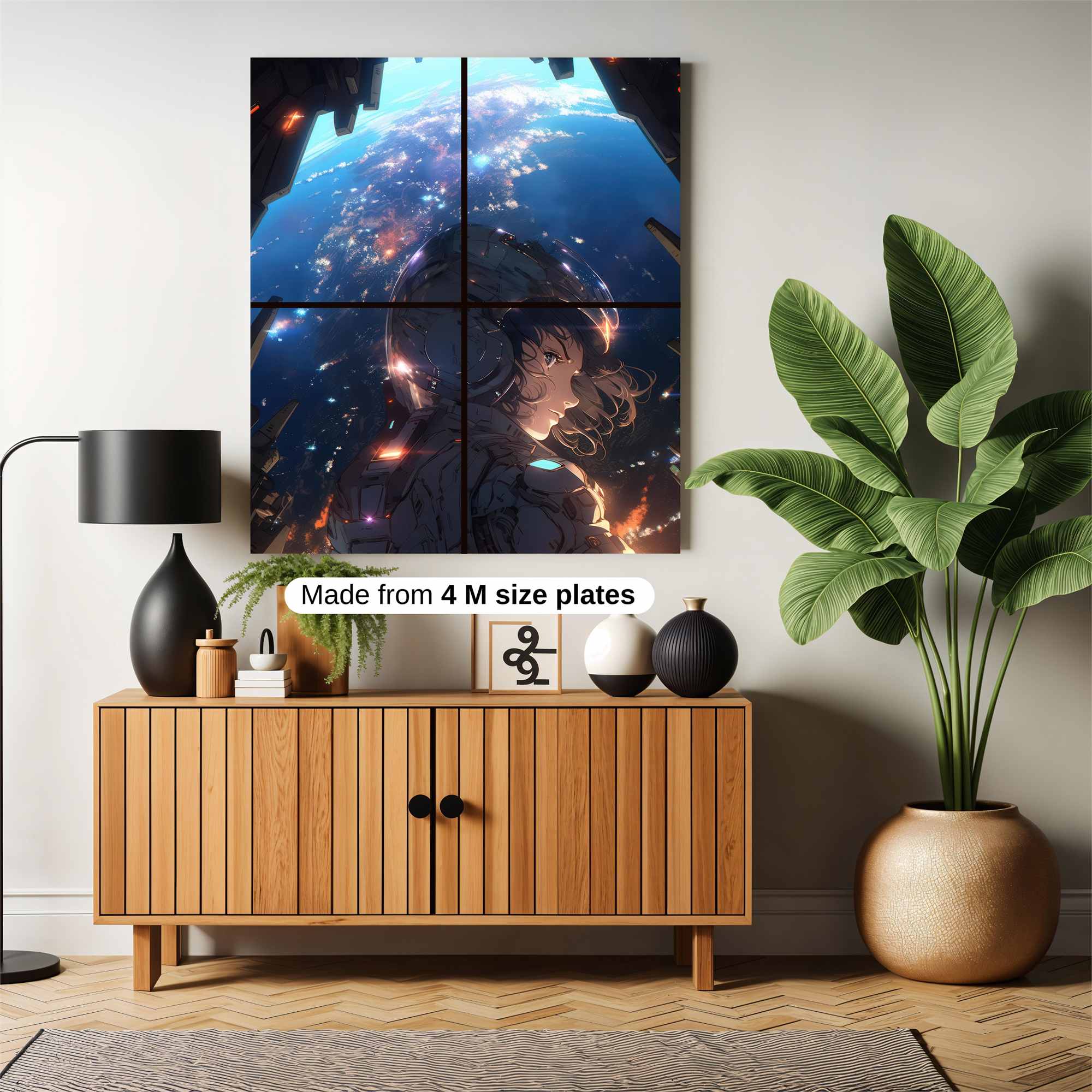 Cosmic Serenity Safe Wall Magnetic / M