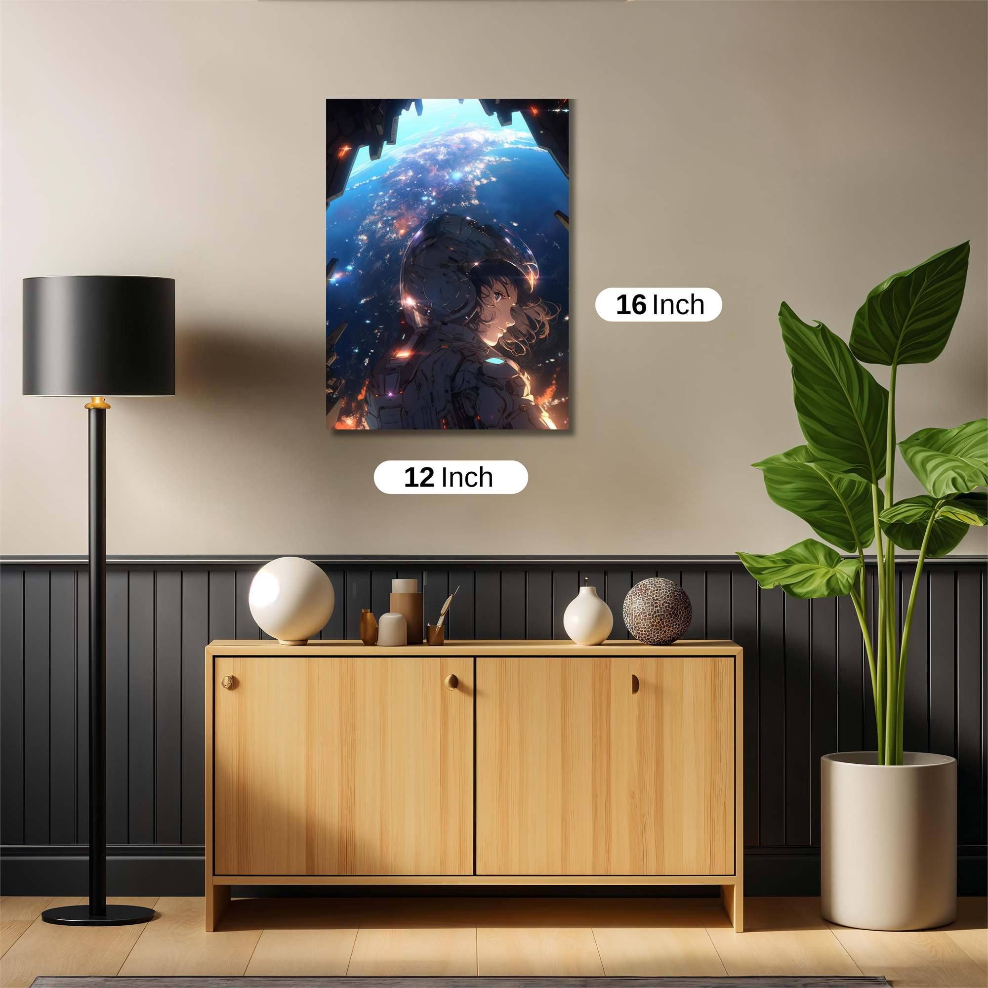 Cosmic Serenity Safe Wall Magnetic / M