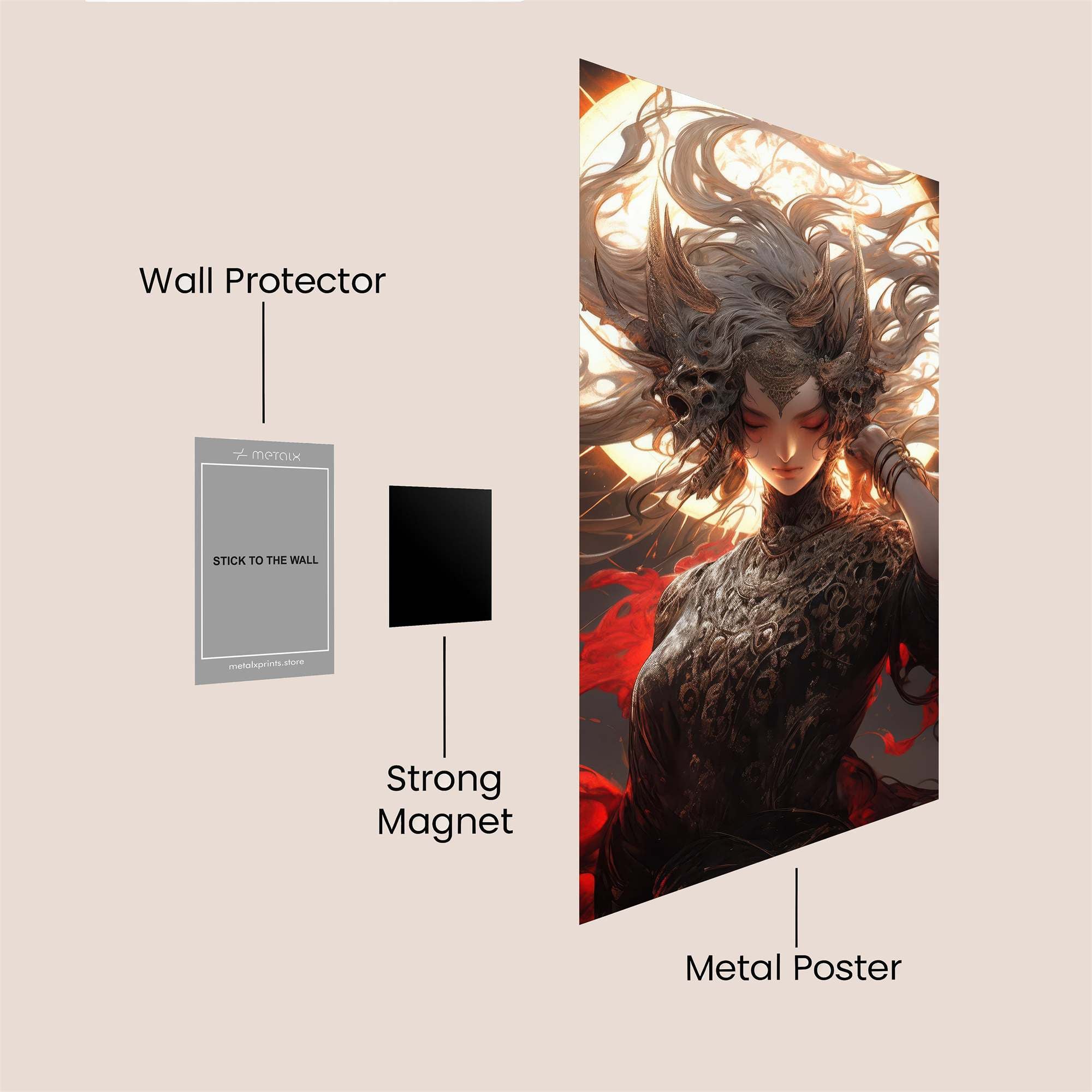SolarWraith Safe Wall Magnetic / M