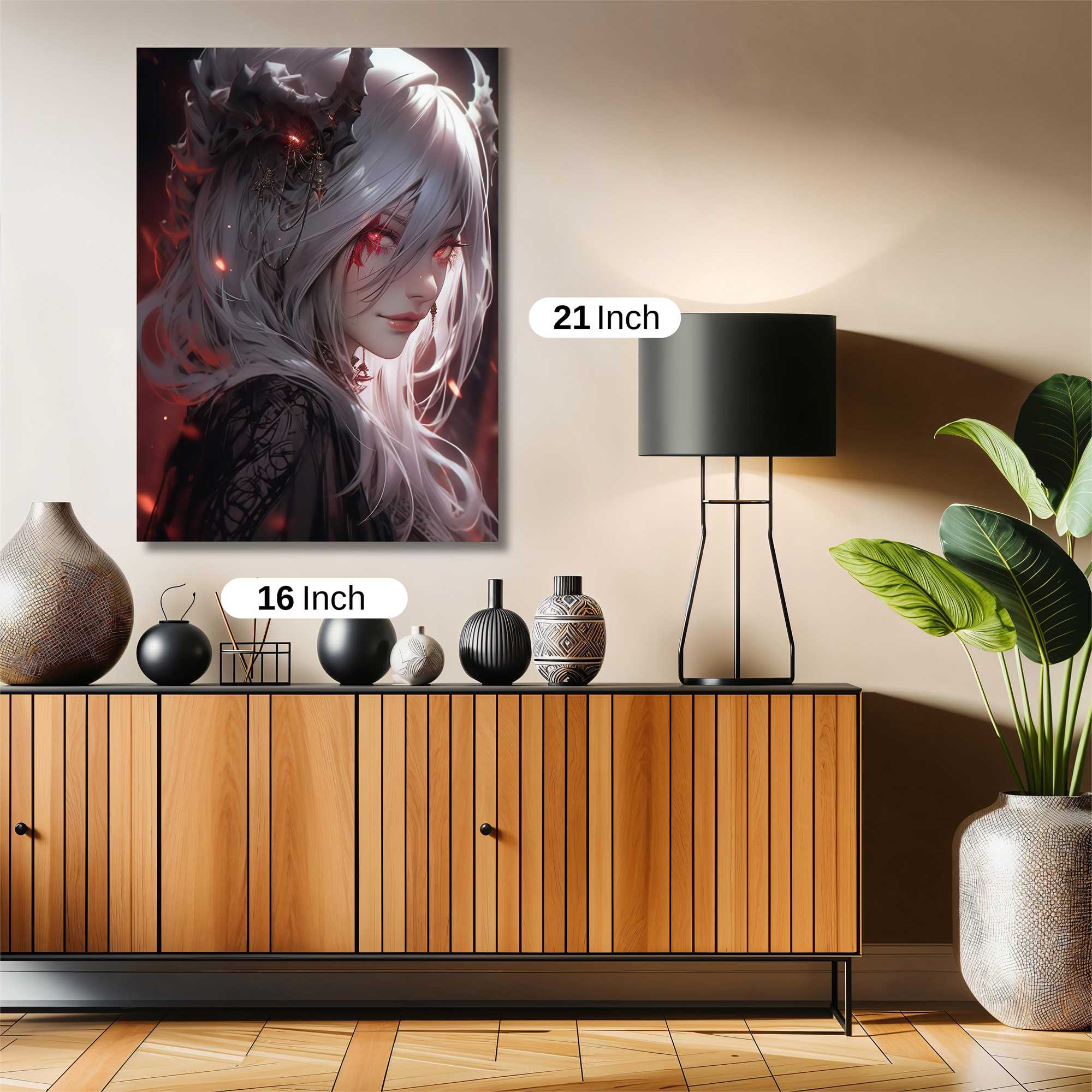 Demoness Whimsy Safe Wall Magnetic / M