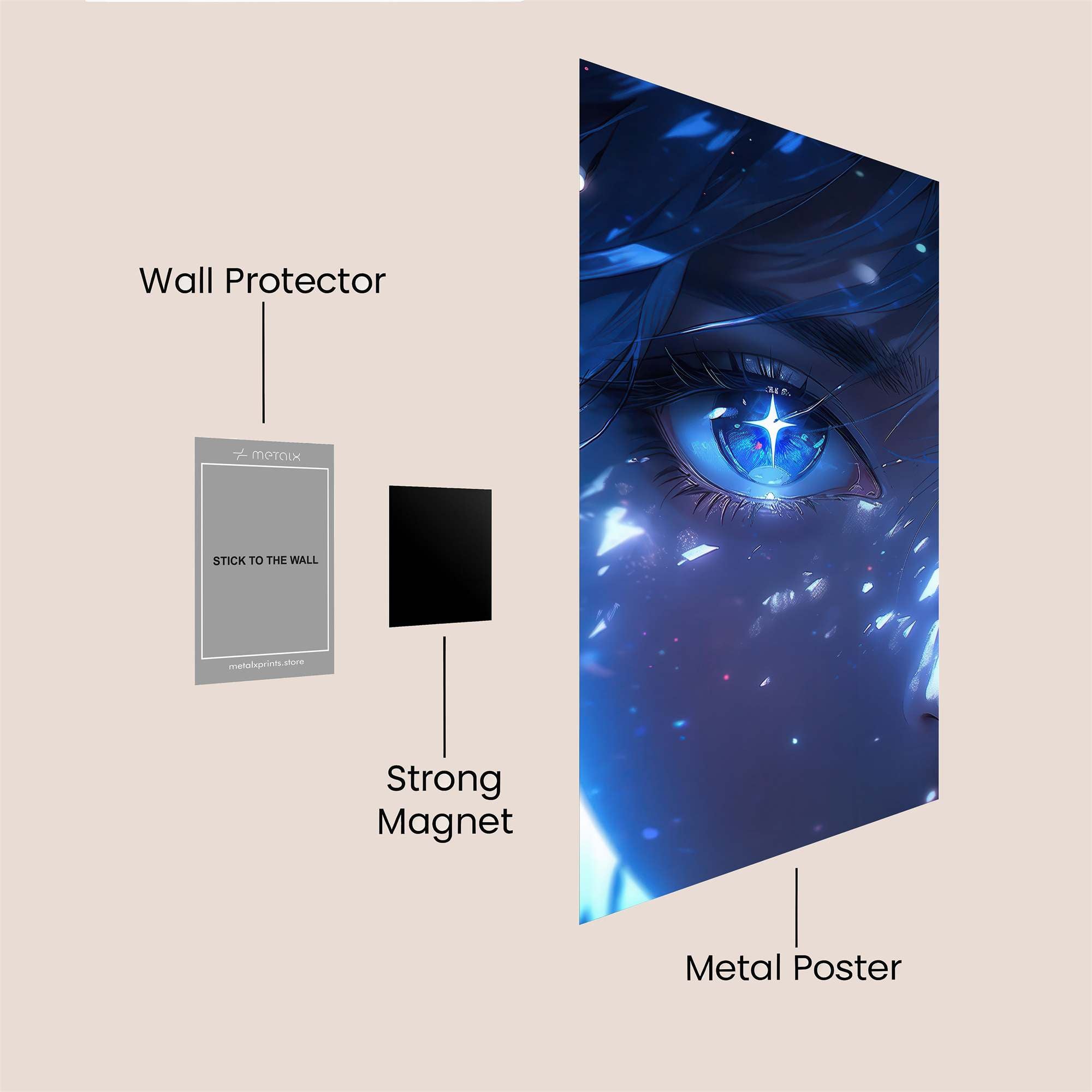 Starry Wonder Safe Wall Magnetic / M