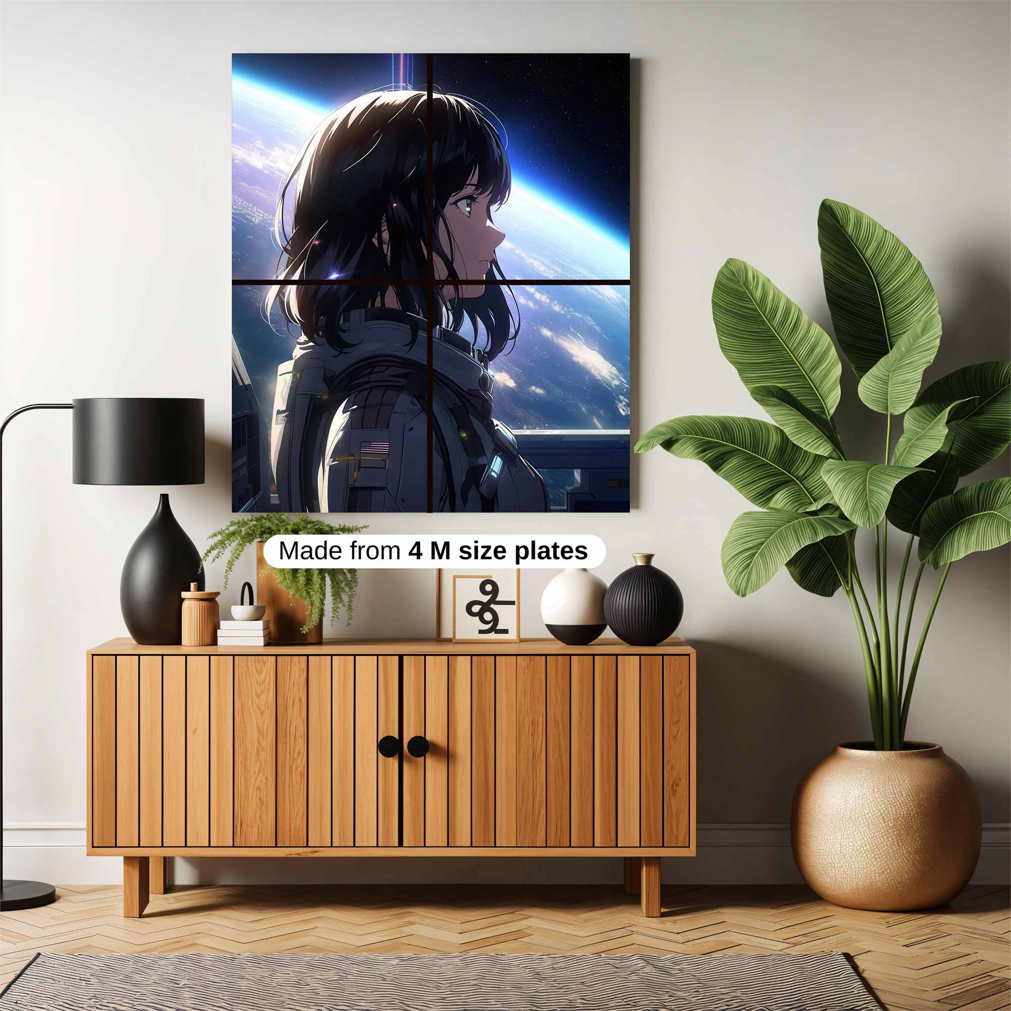 Astronaut Serene Safe Wall Magnetic / M