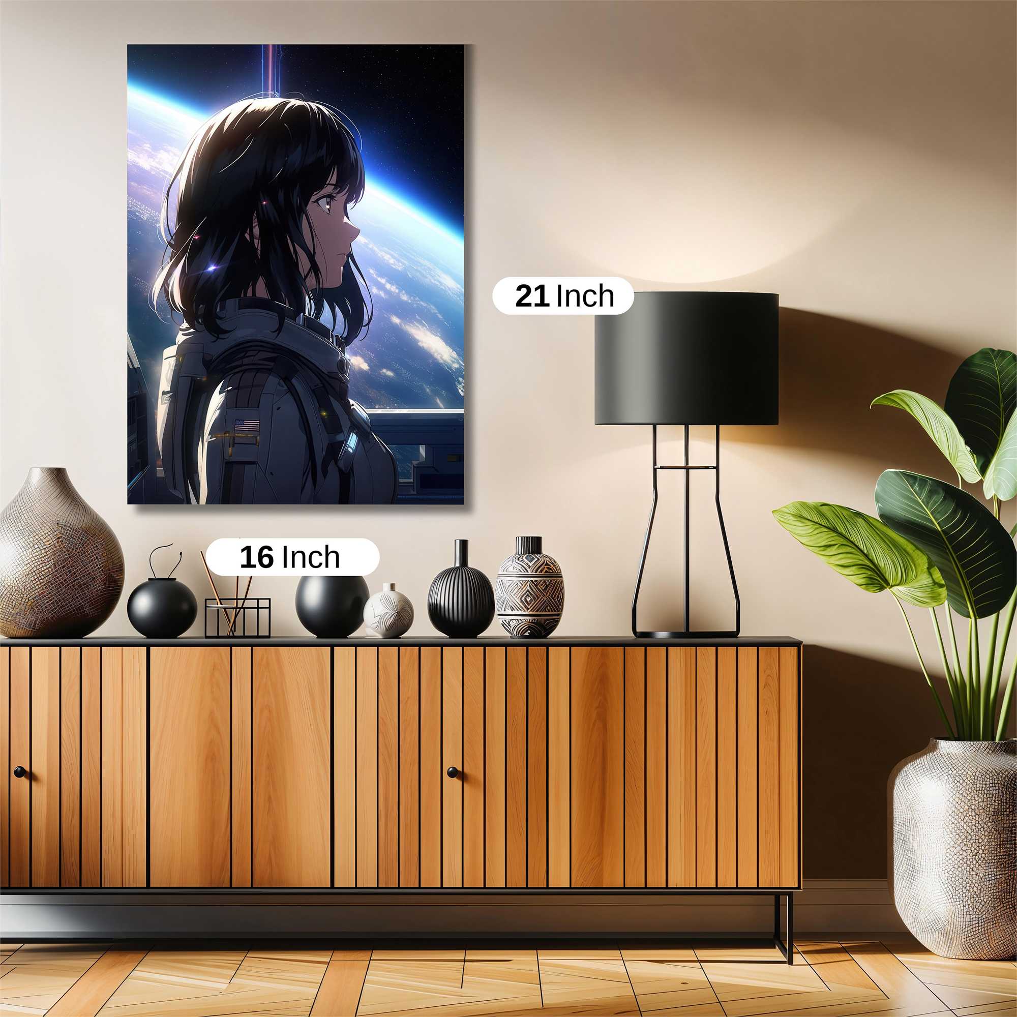 Astronaut Serene Safe Wall Magnetic / M