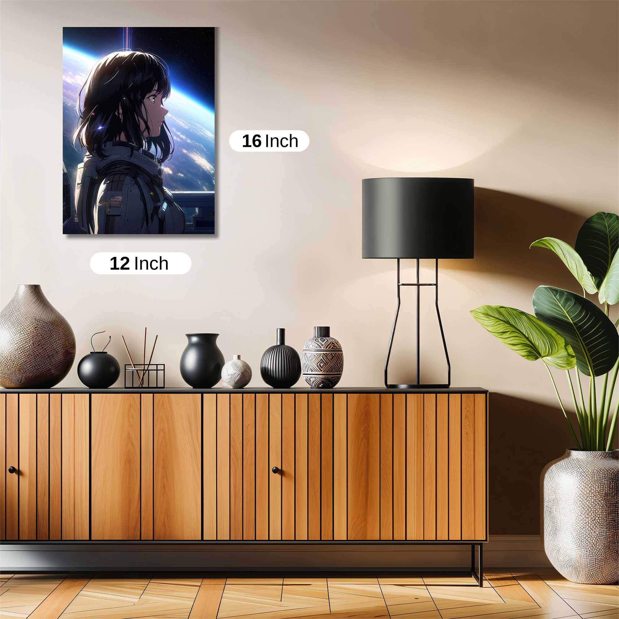 Astronaut Serene Safe Wall Magnetic / M