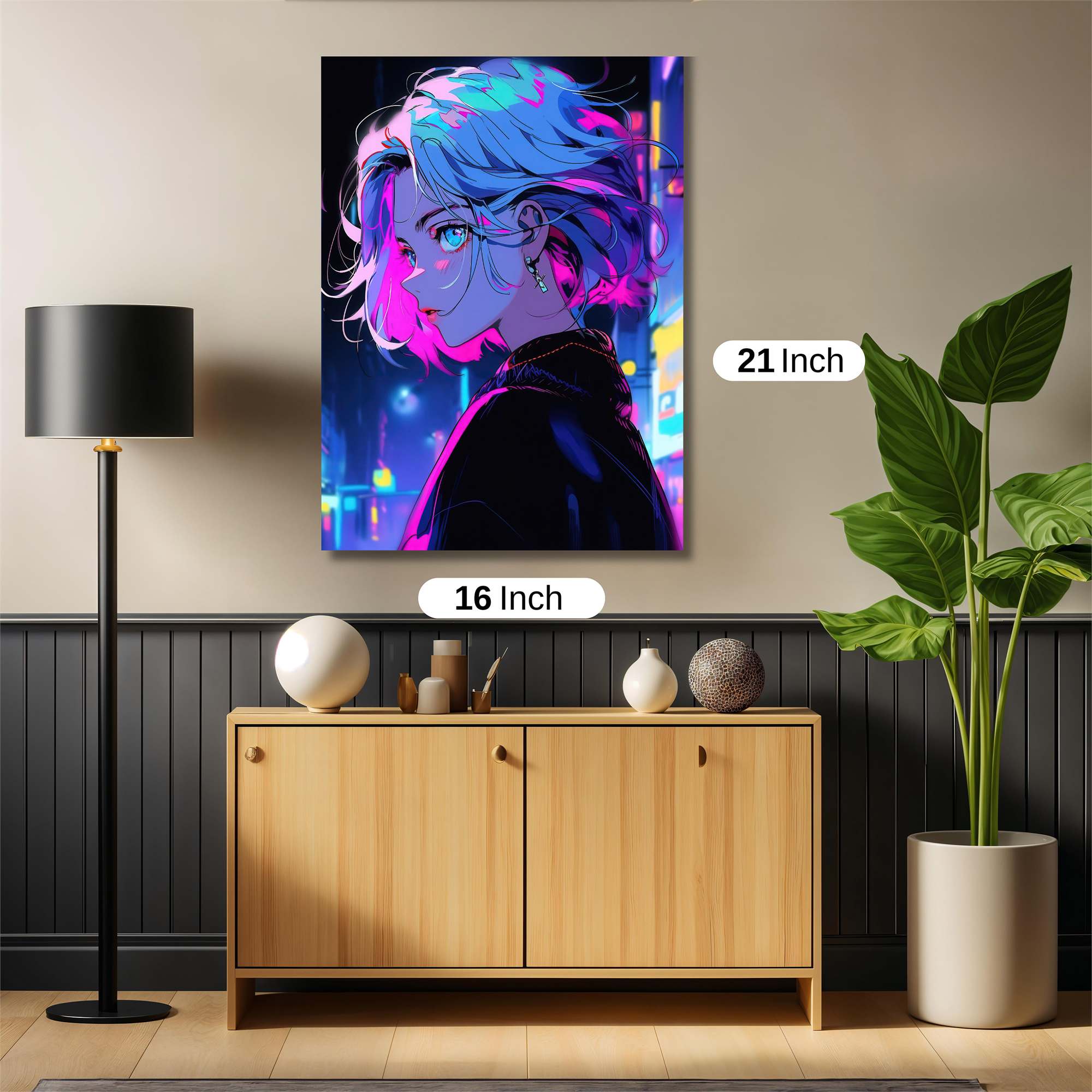 Neon Dream Safe Wall Magnetic / M