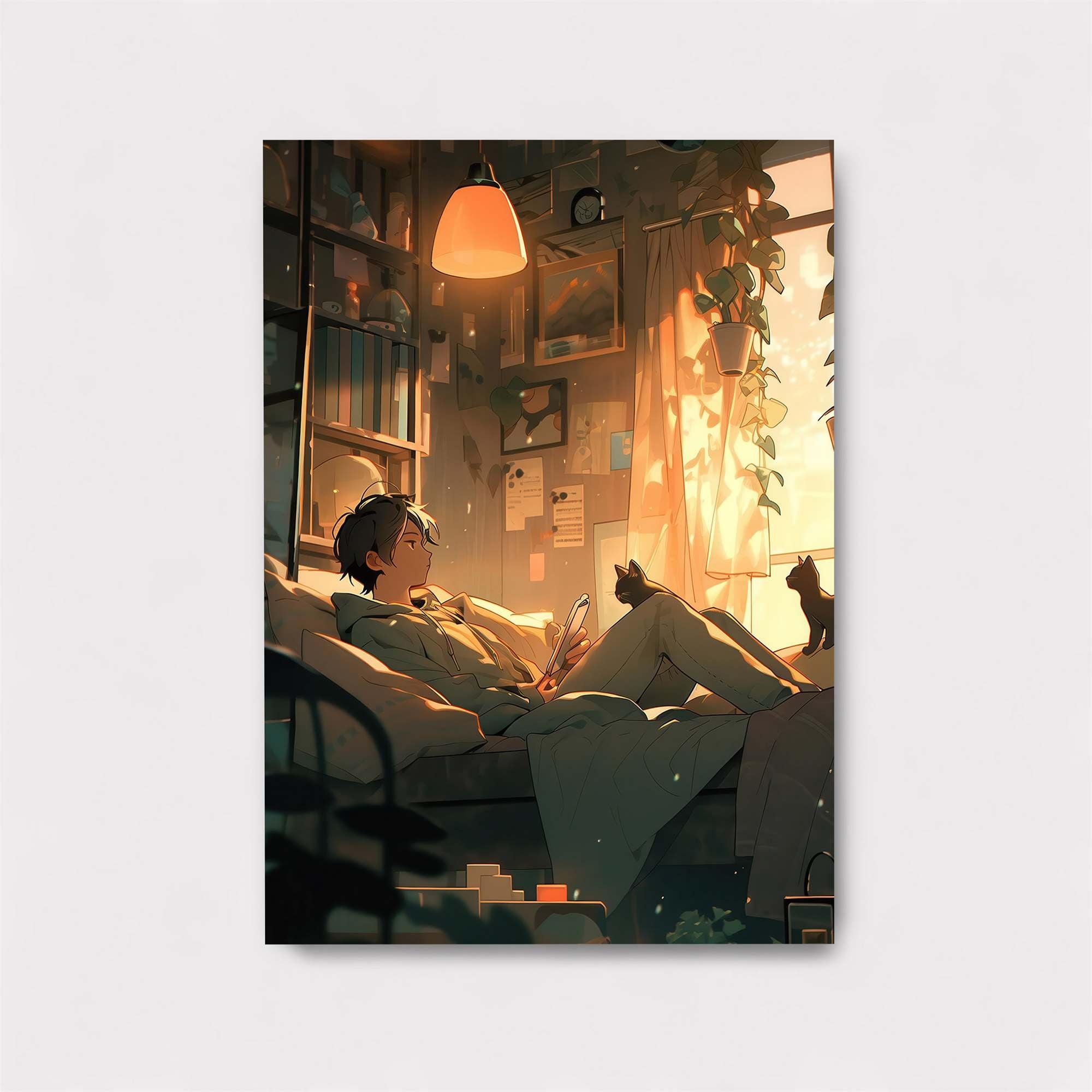 Sunlit Serenity Safe Wall Magnetic / M