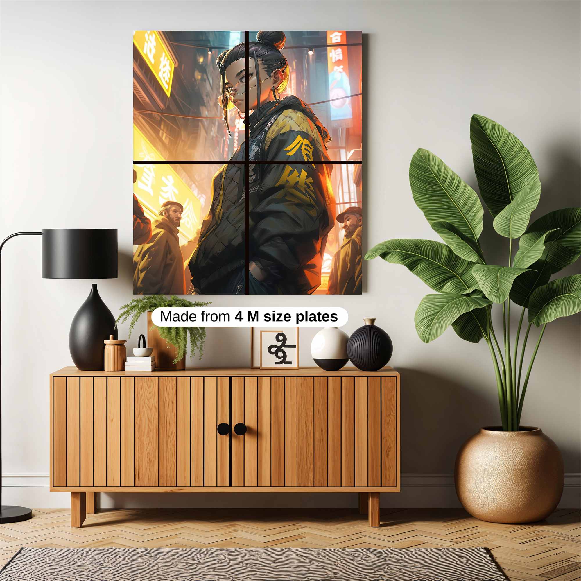 Neon Rebel Safe Wall Magnetic / M