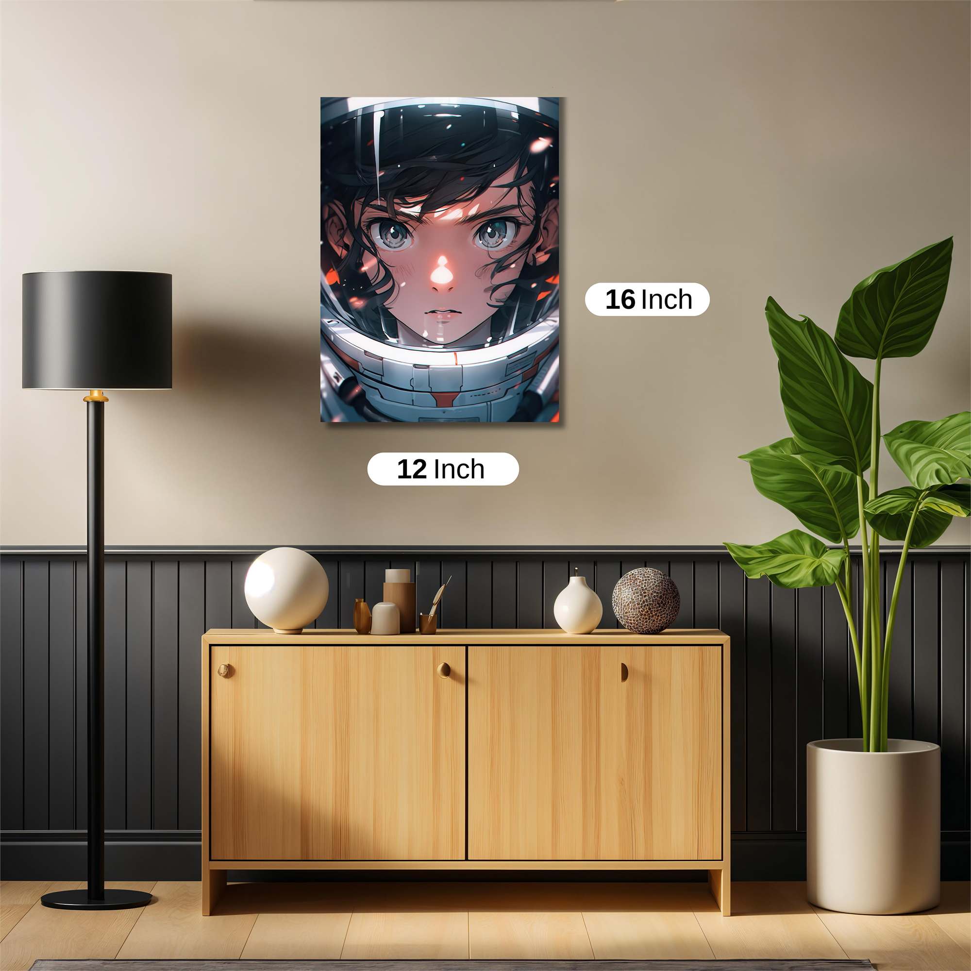 Astronaut Serene Safe Wall Magnetic / M