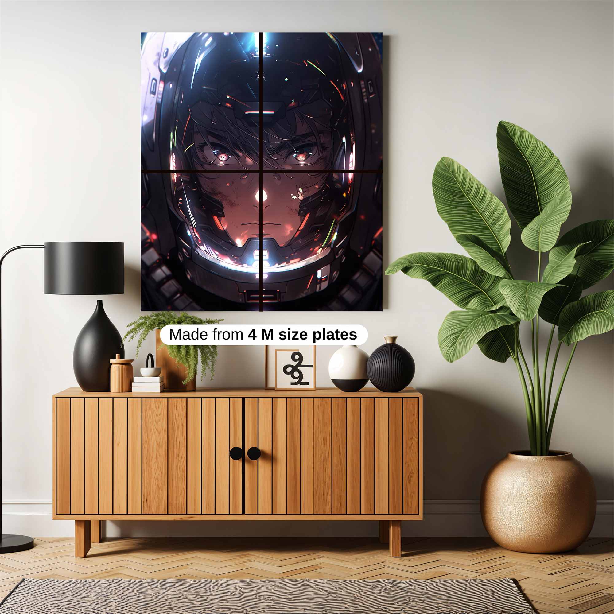 Astronaut Serene Safe Wall Magnetic / M