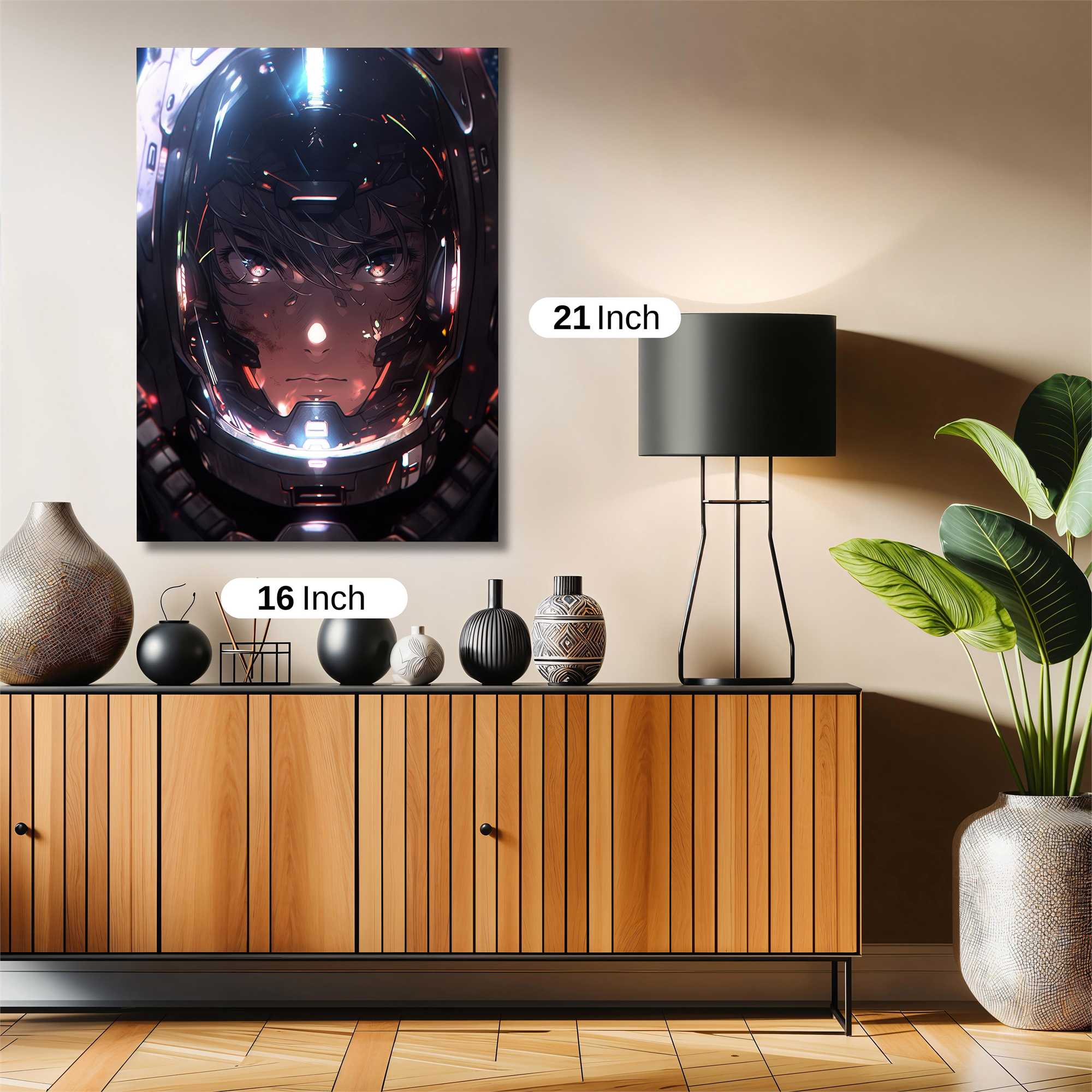 Astronaut Serene Safe Wall Magnetic / M