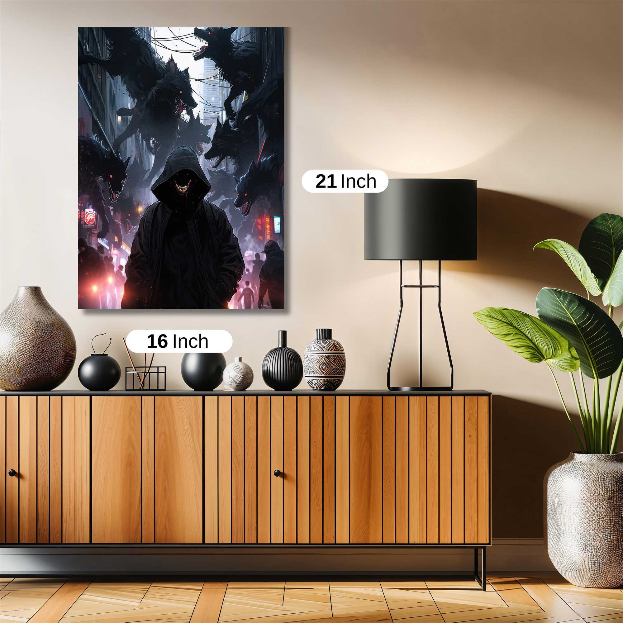 Masked Menace Safe Wall Magnetic / M