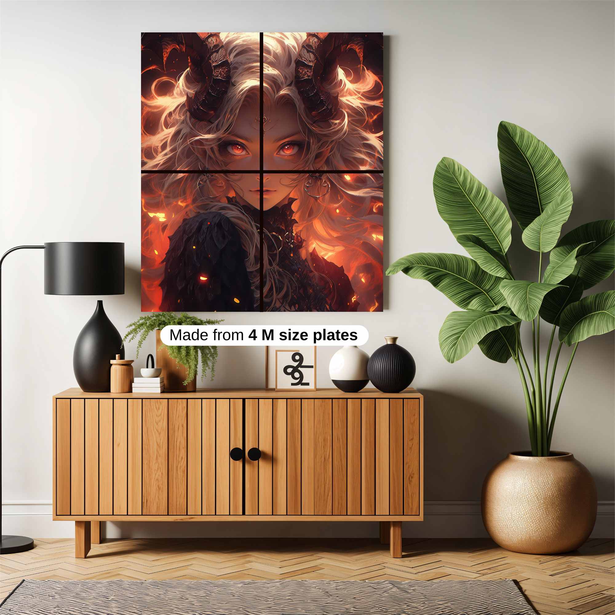 Infernal Majesty Safe Wall Magnetic / M